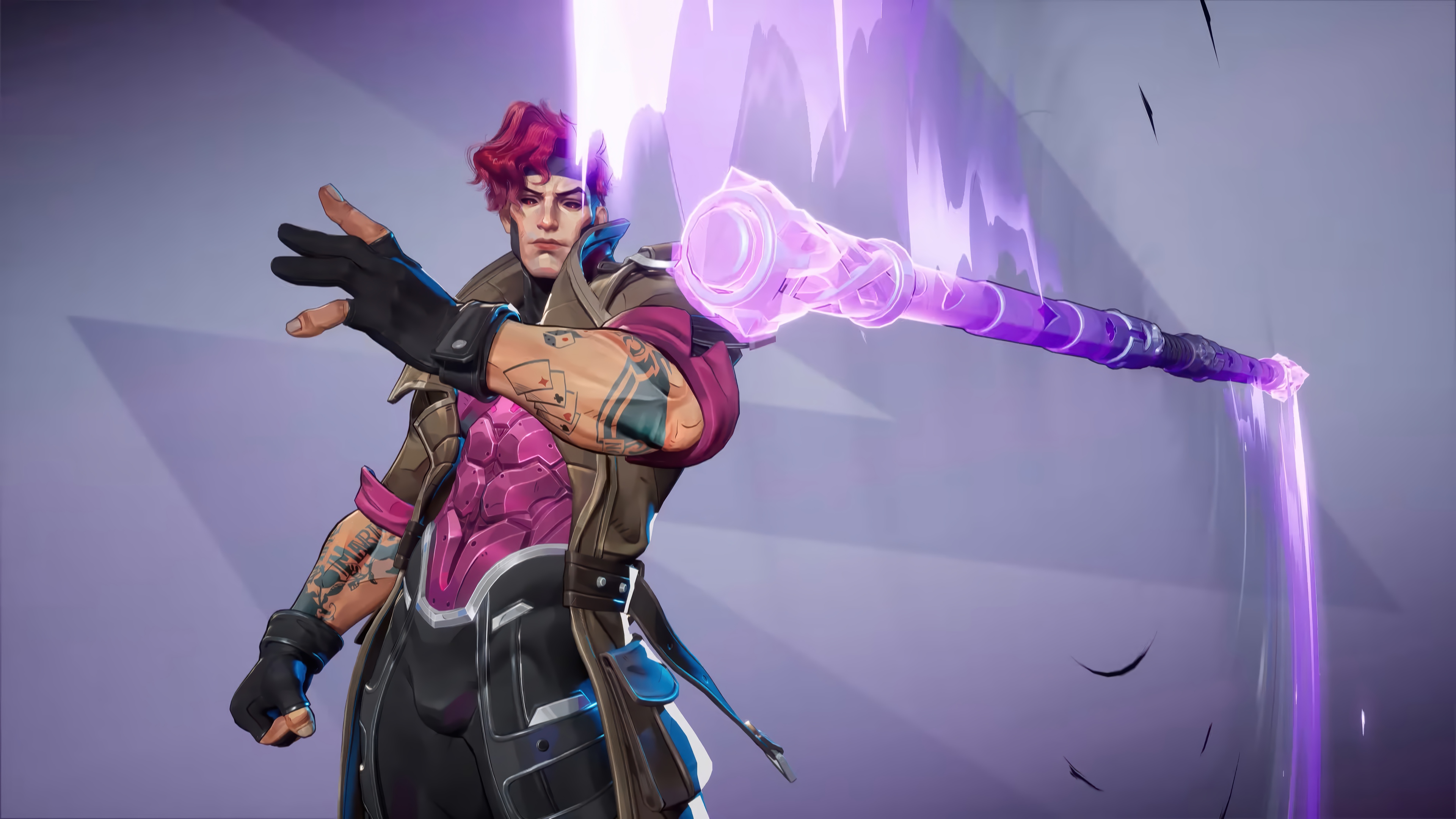 Gambit in Marvel Rivals 4K HD Wallpaper