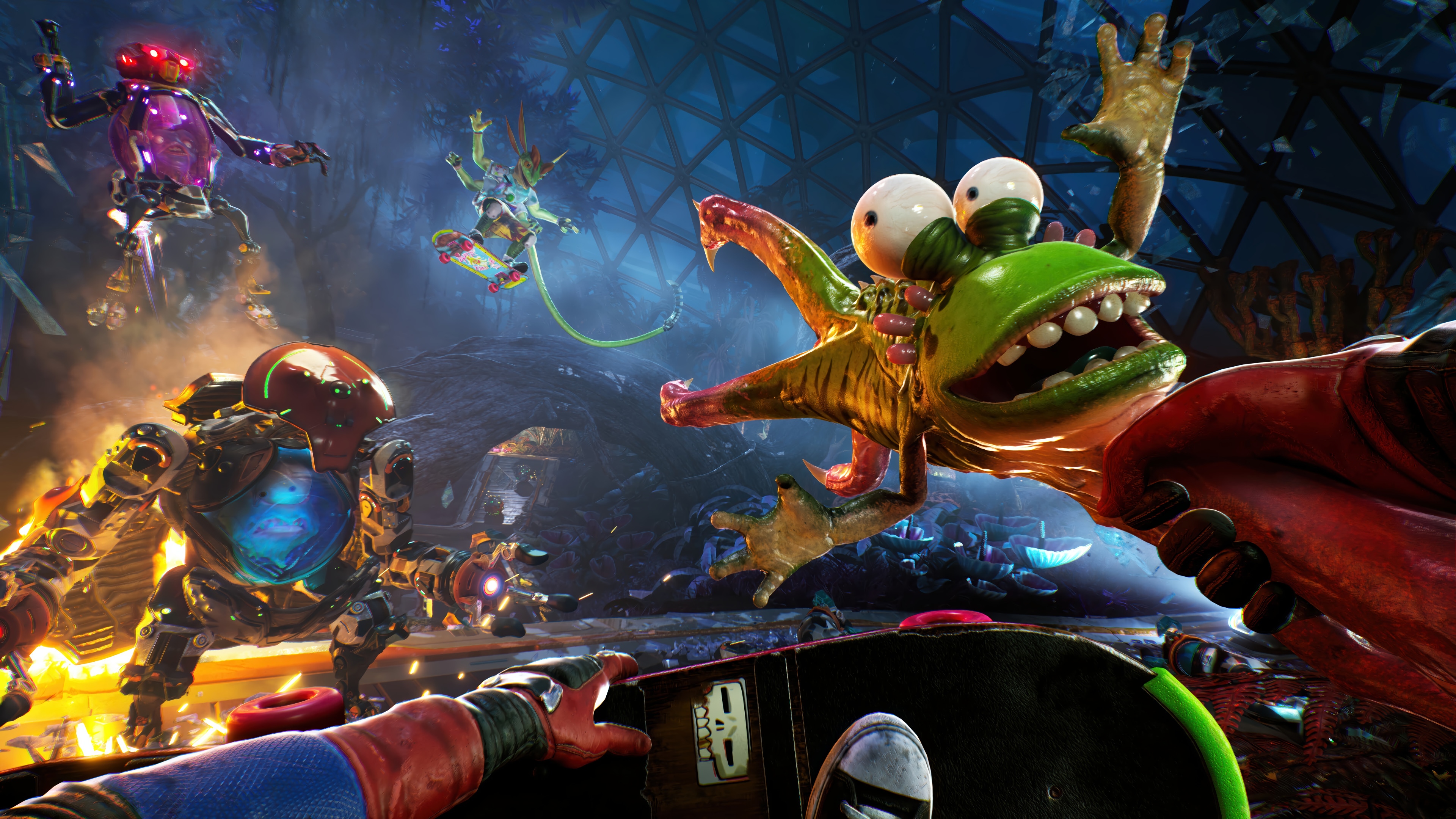 High on Life 4K video game characters HD Wallpaper