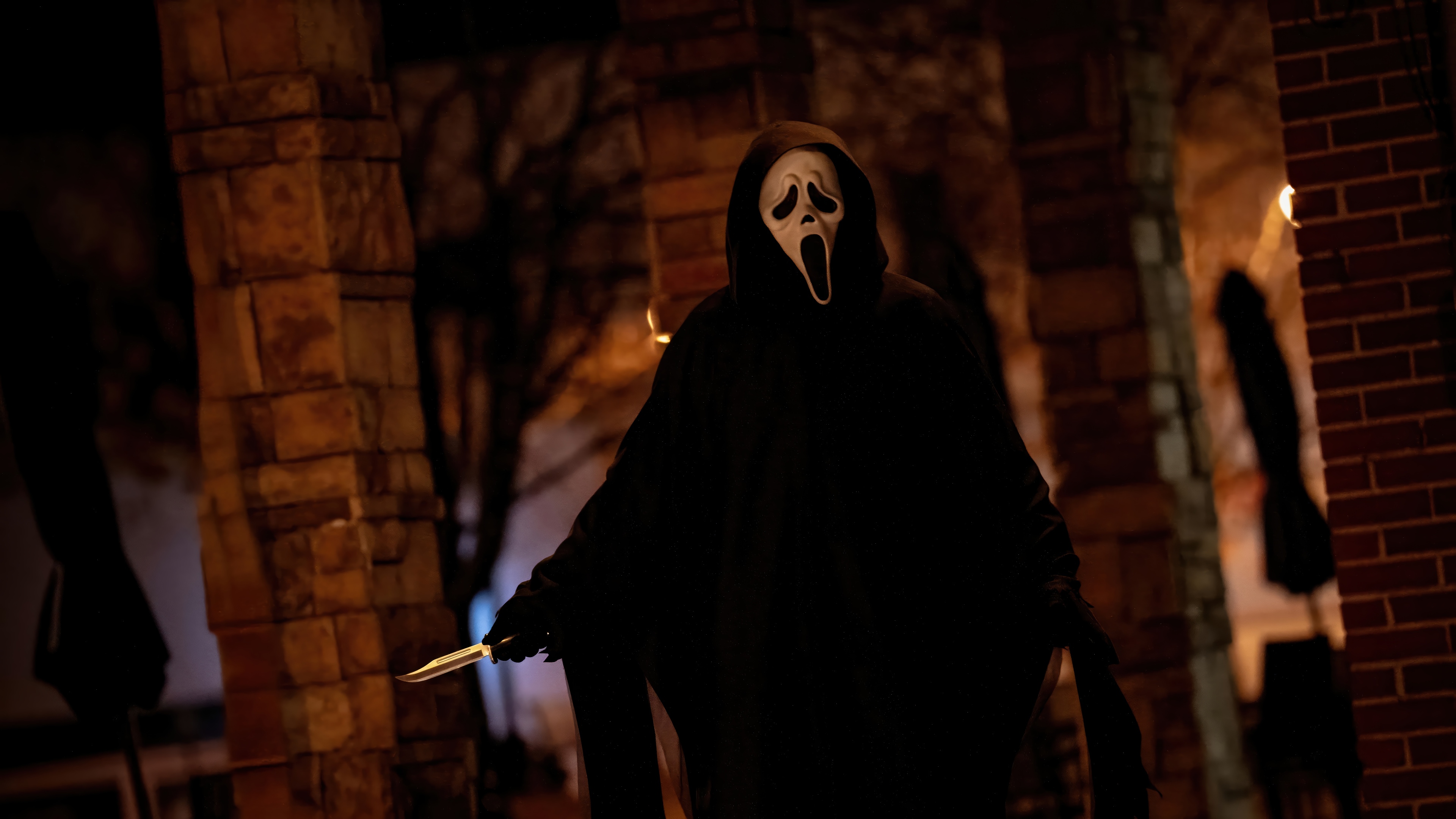 Ghostface from Scream 4K HD Wallpaper