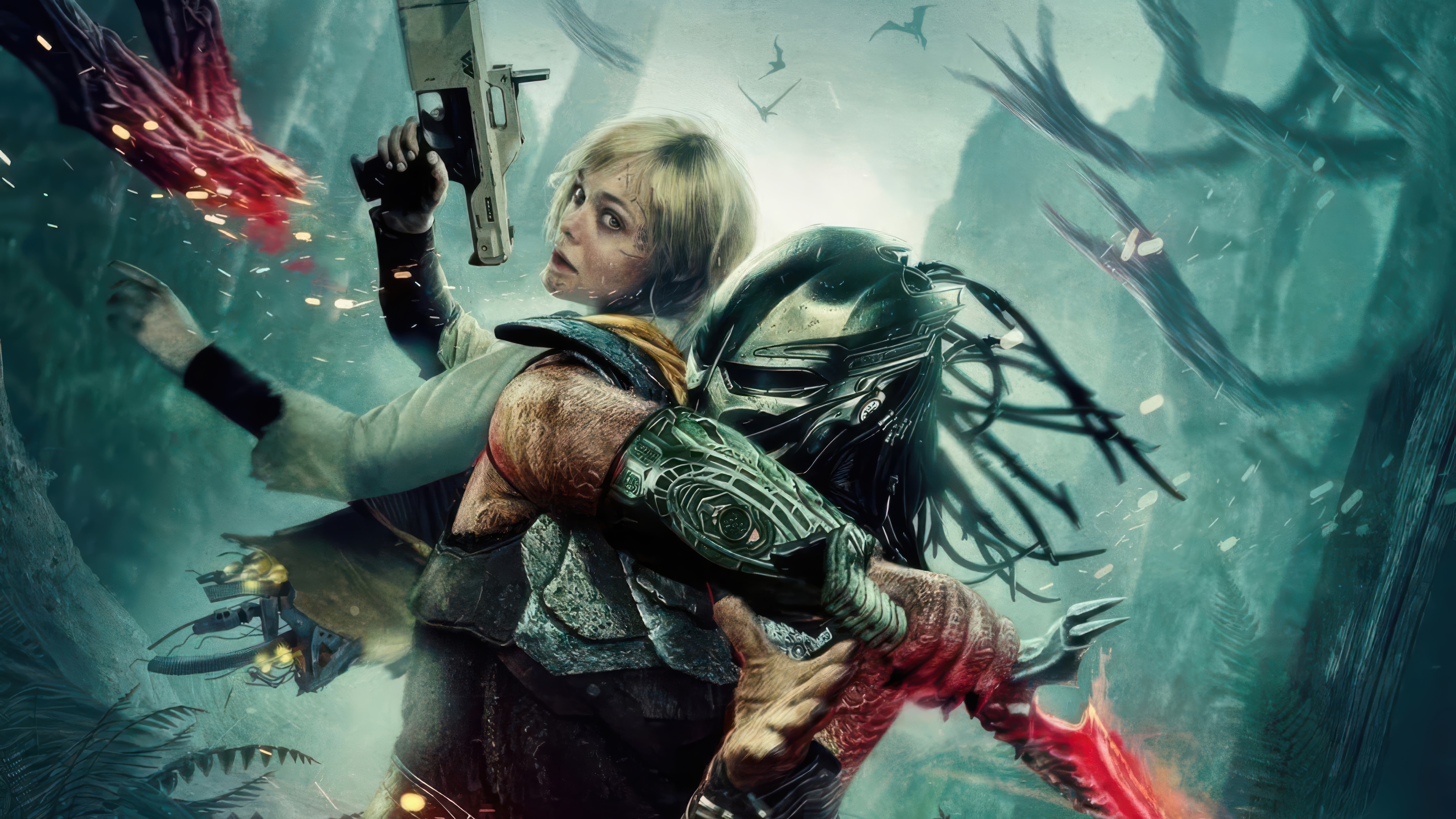 Predator: Badlands 4K HD Wallpaper