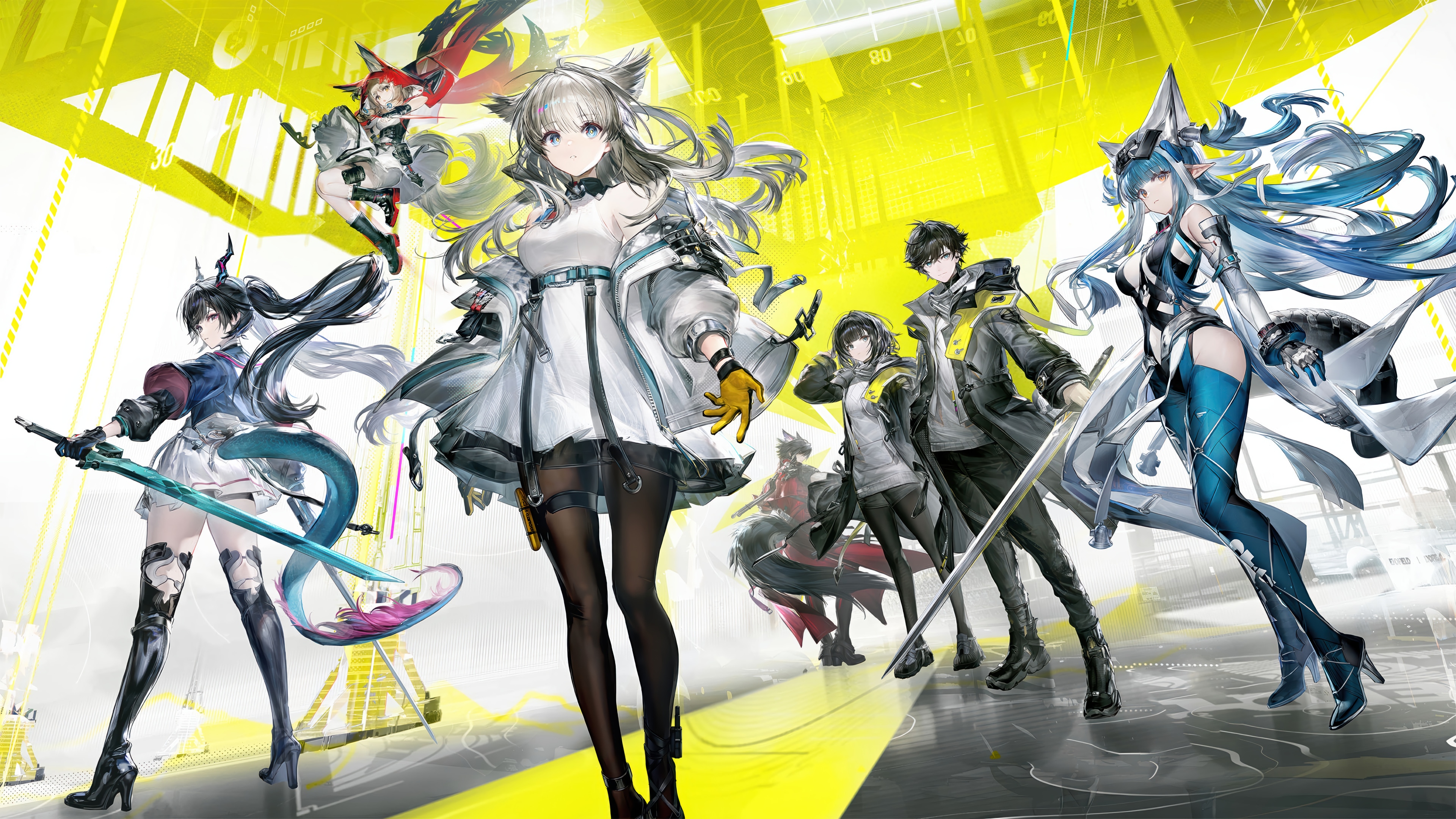 Arknights: Endfield Characters in 4K HD Wallpaper