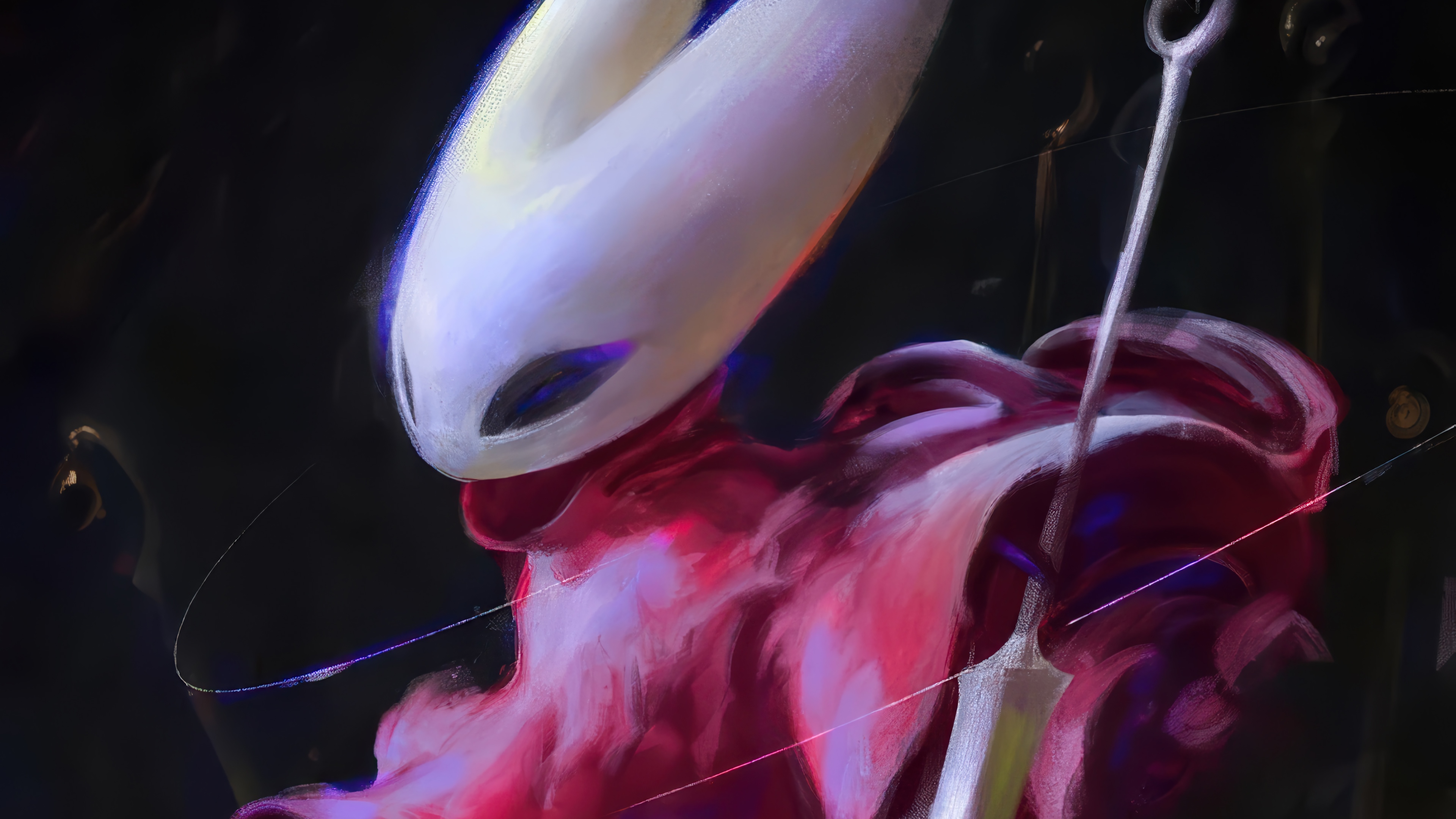 Hornet from Hollow Knight: Silksong 4K HD Wallpaper