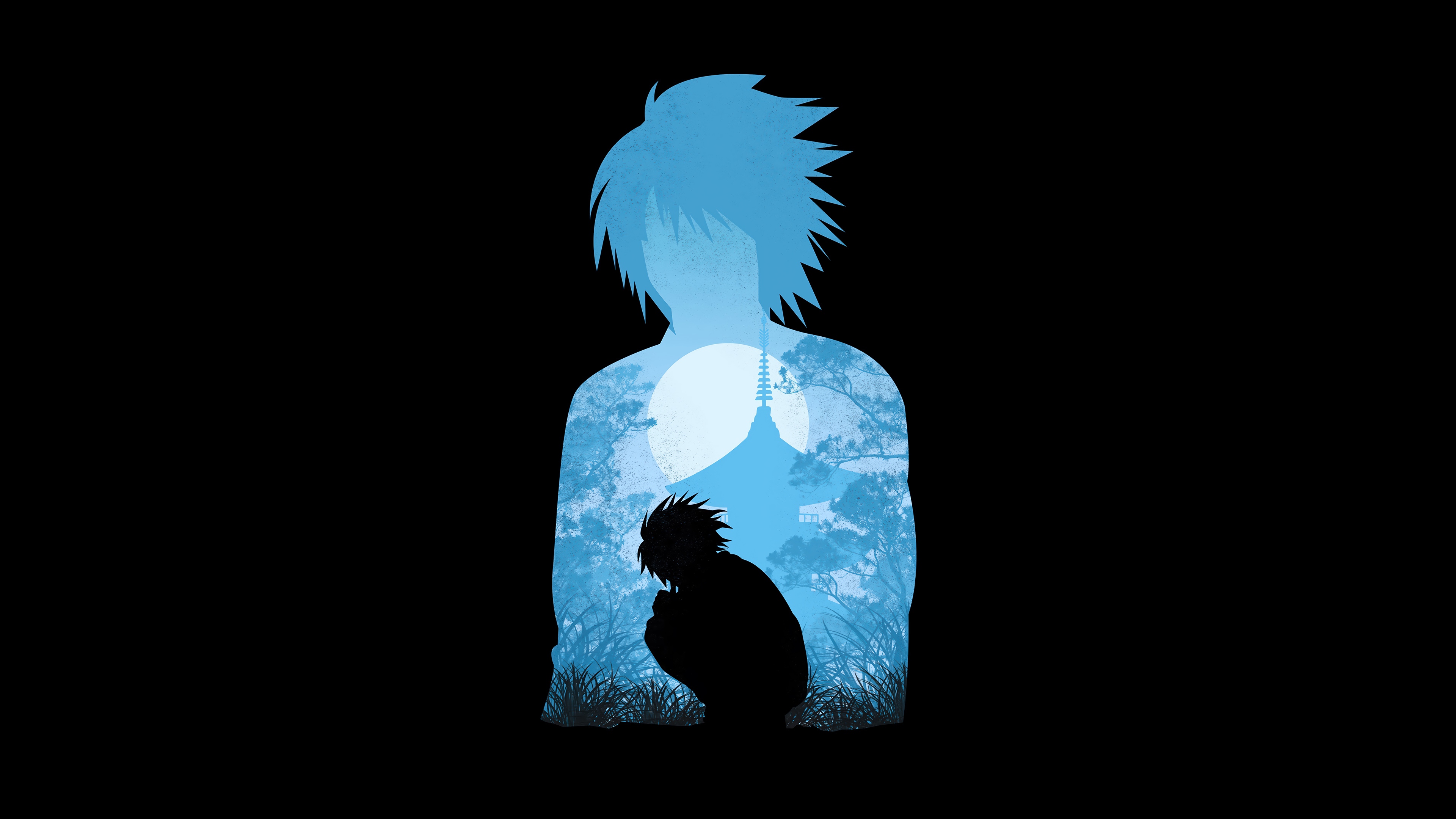 L from Death Note 4K HD Wallpaper