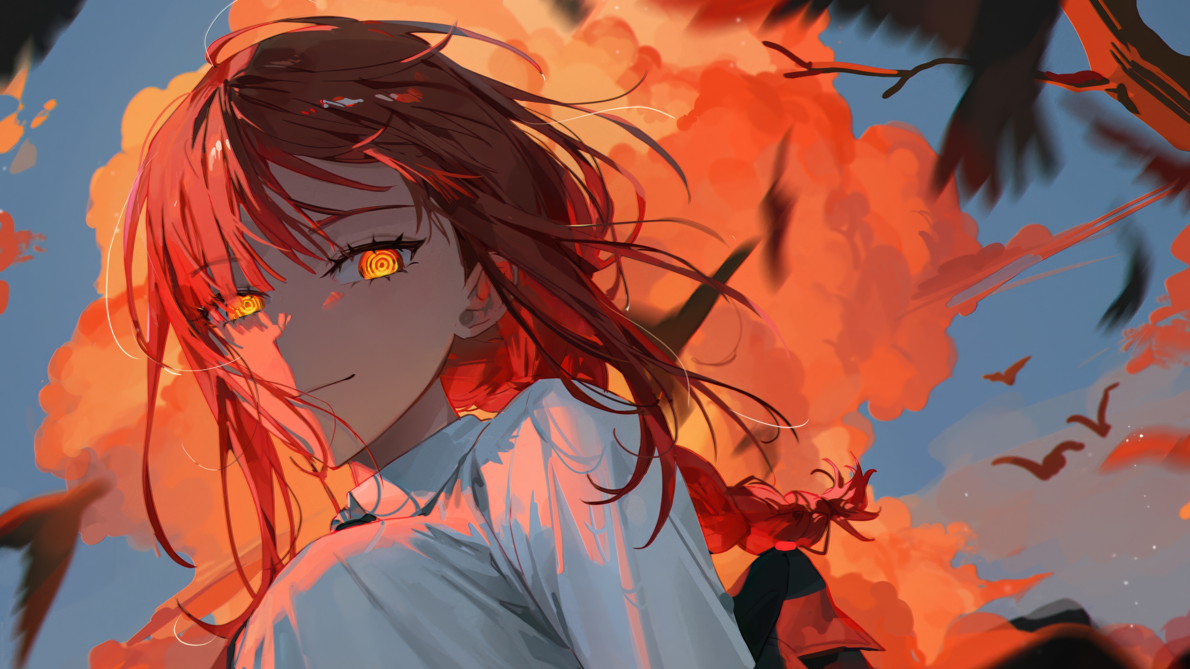 Makima from Chainsaw Man in 4K HD Wallpaper