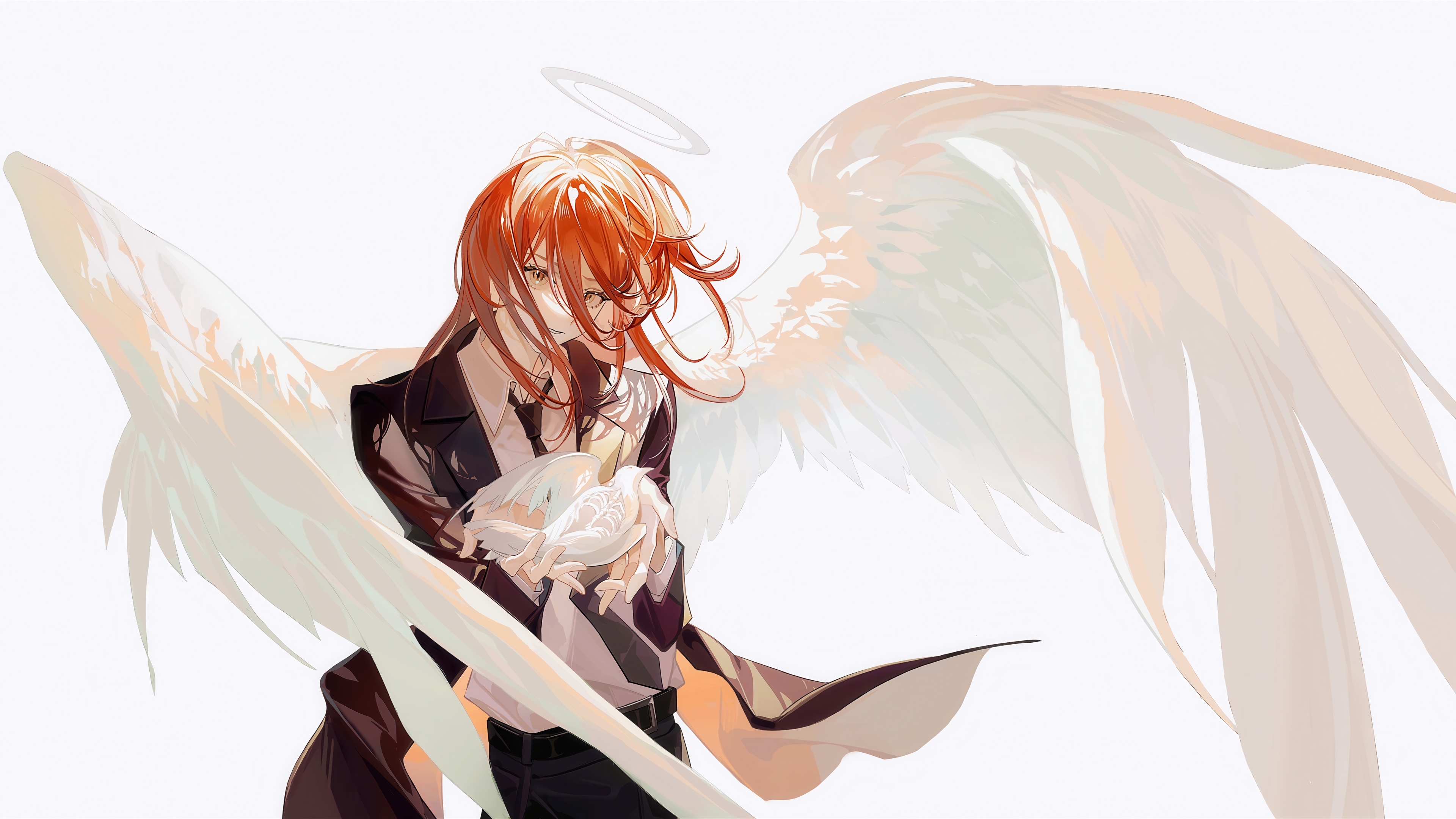 Angel Devil from Chainsaw Man Anime 4K HD Wallpaper