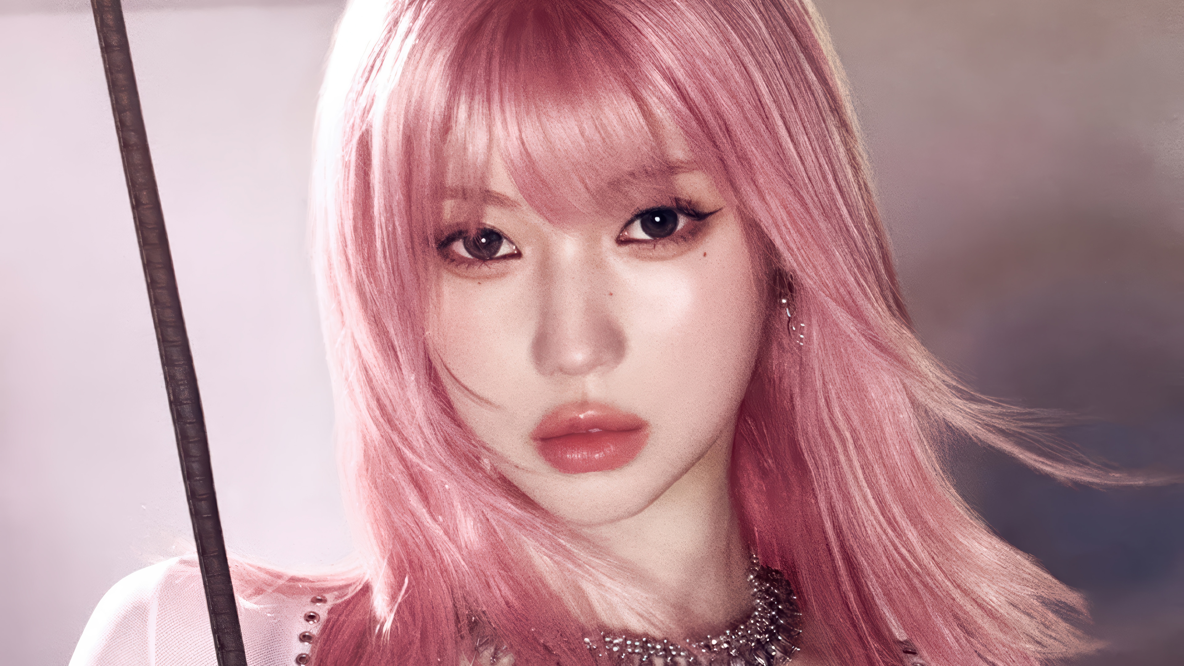 Asa from BABYMONSTER in 4K HD Wallpaper