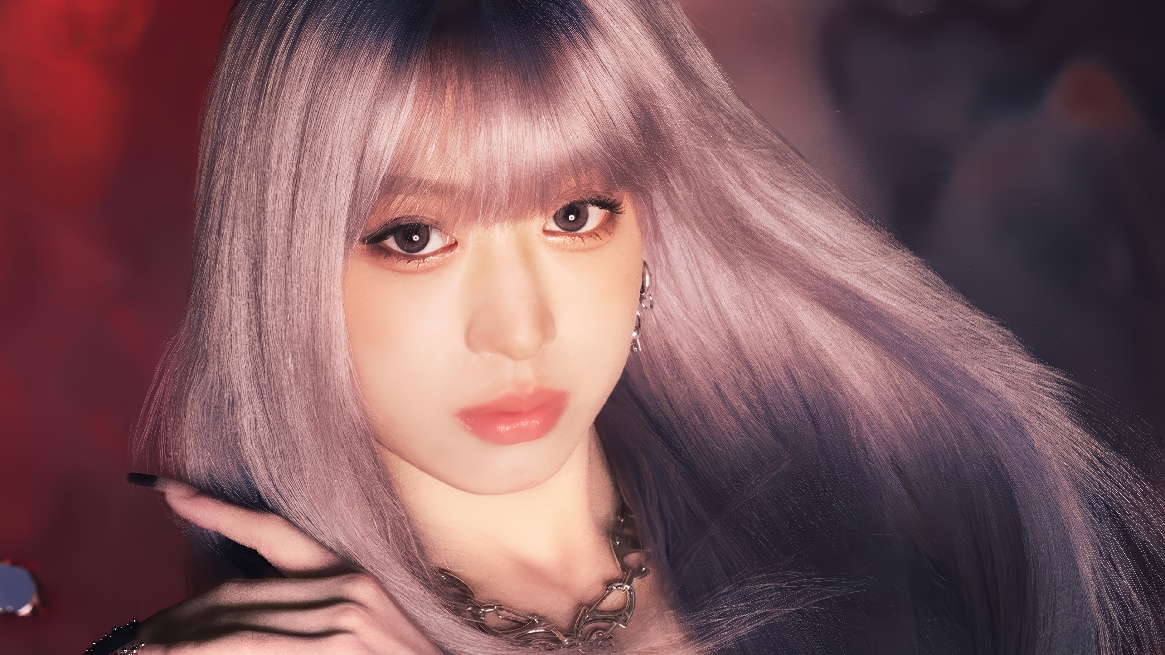 Ahyeon from BABYMONSTER in 4K HD Wallpaper