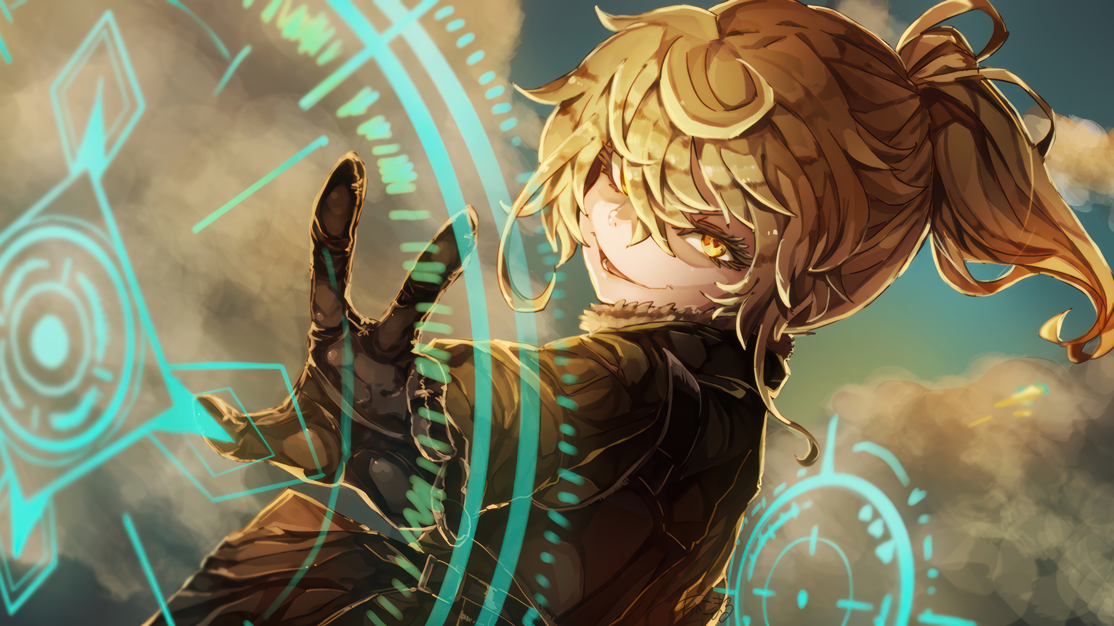 Tanya von Degurechaff from Saga of Tanya the Evil in 4K HD Wallpaper