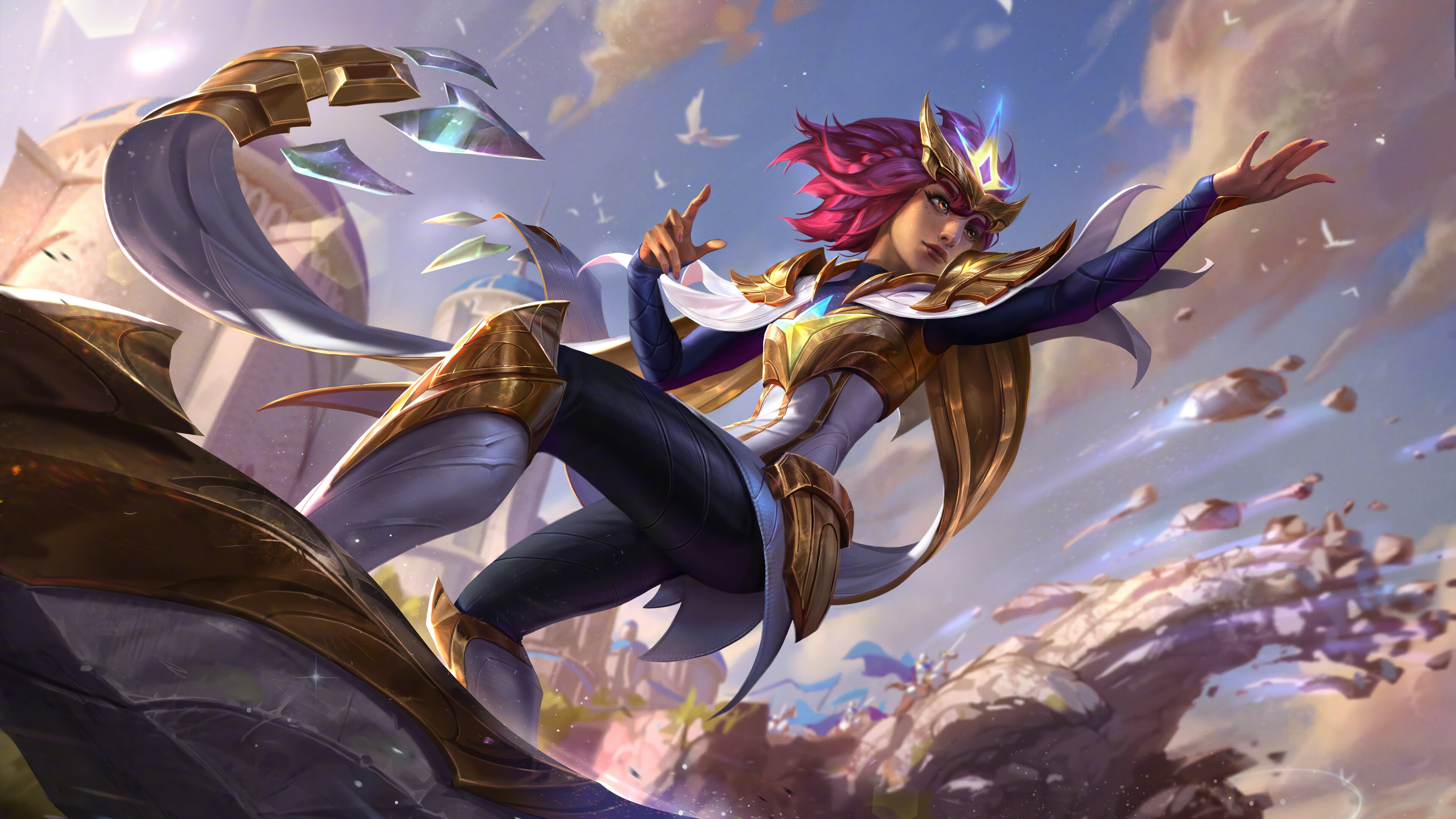 Taliyah in Star Guardian Skin - League of Legends 4K HD Wallpaper