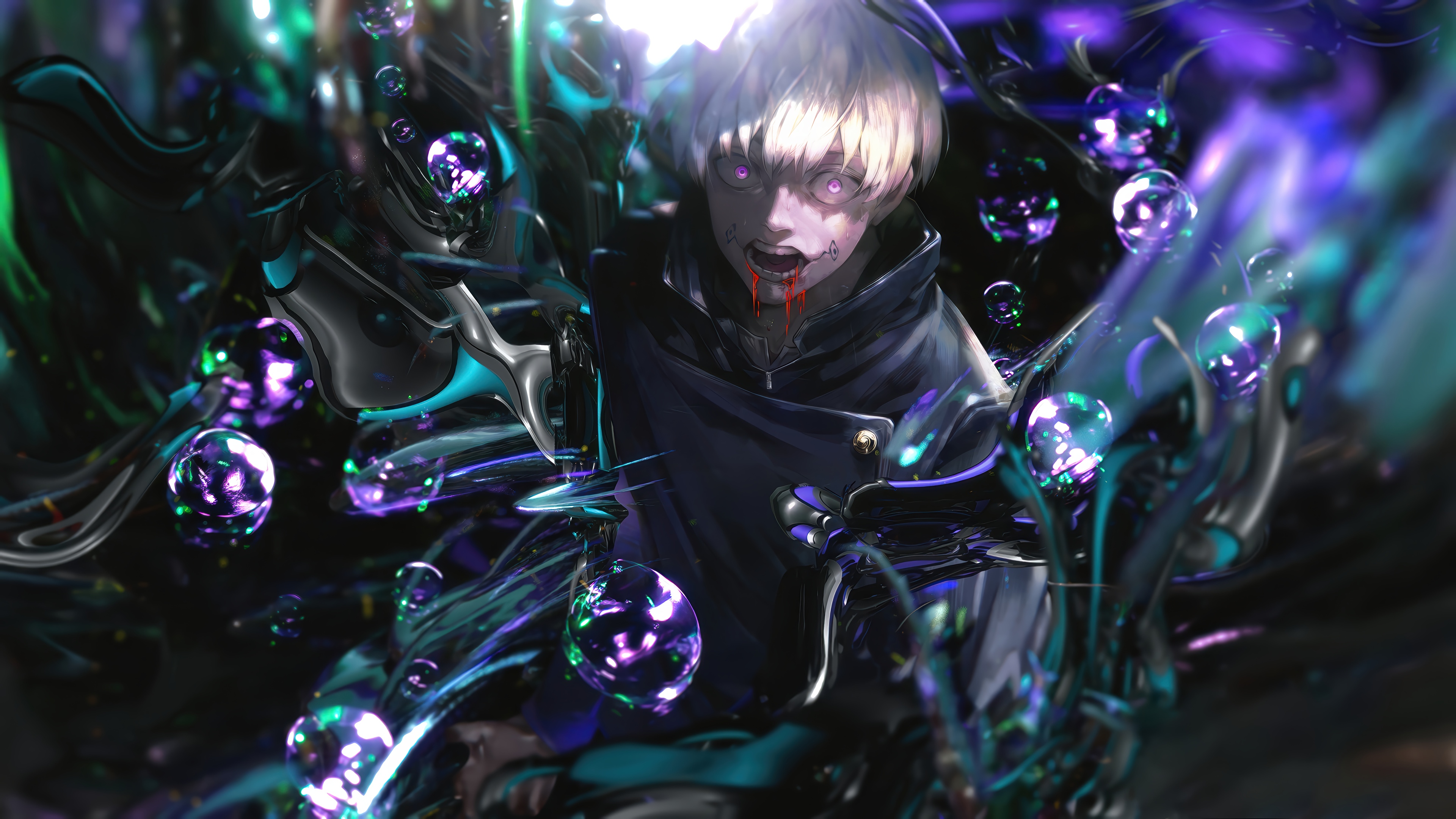Toge Inumaki from Jujutsu Kaisen in 4K HD Wallpaper