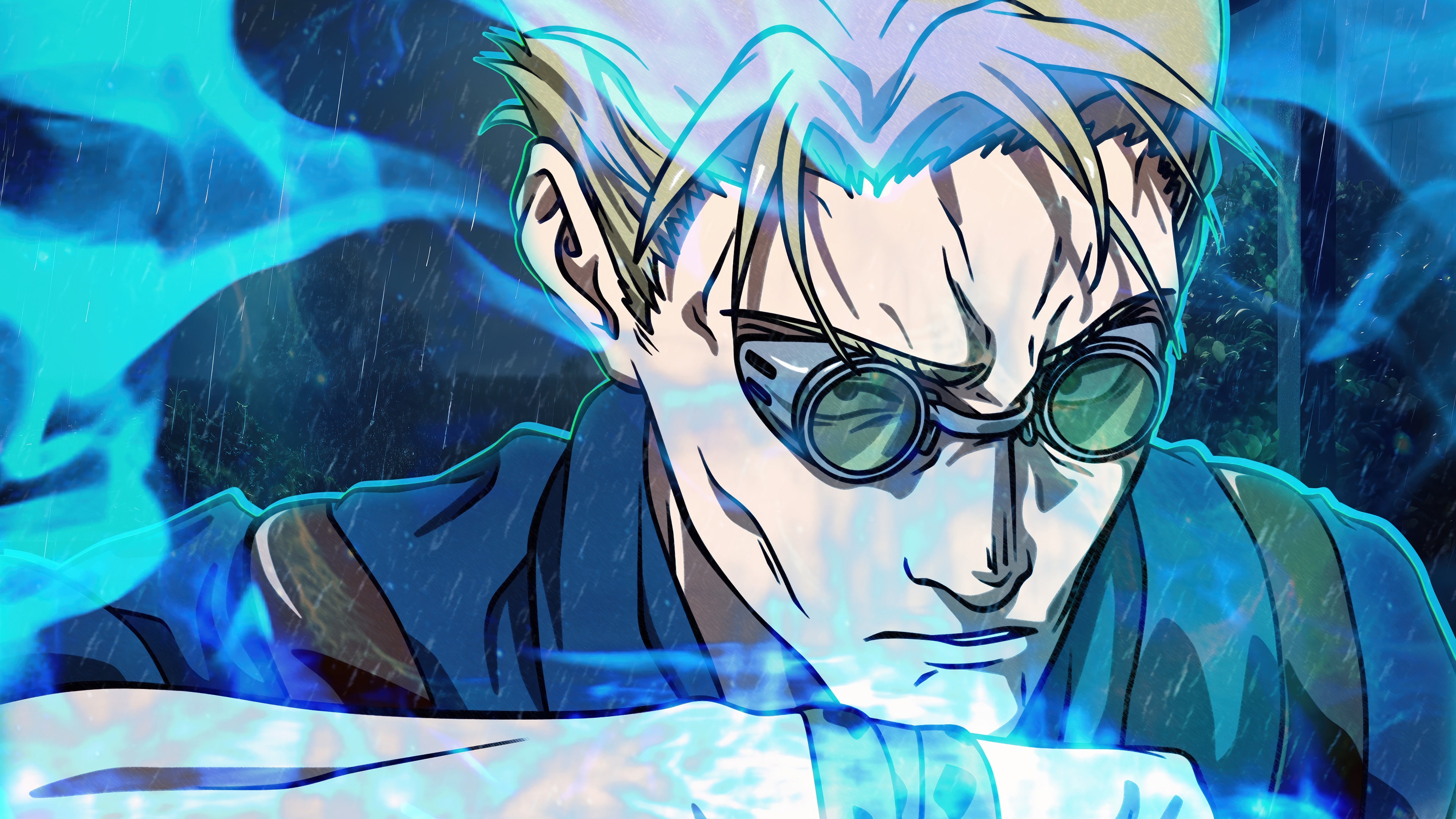 Kento Nanami from Jujutsu Kaisen in 4K HD Wallpaper