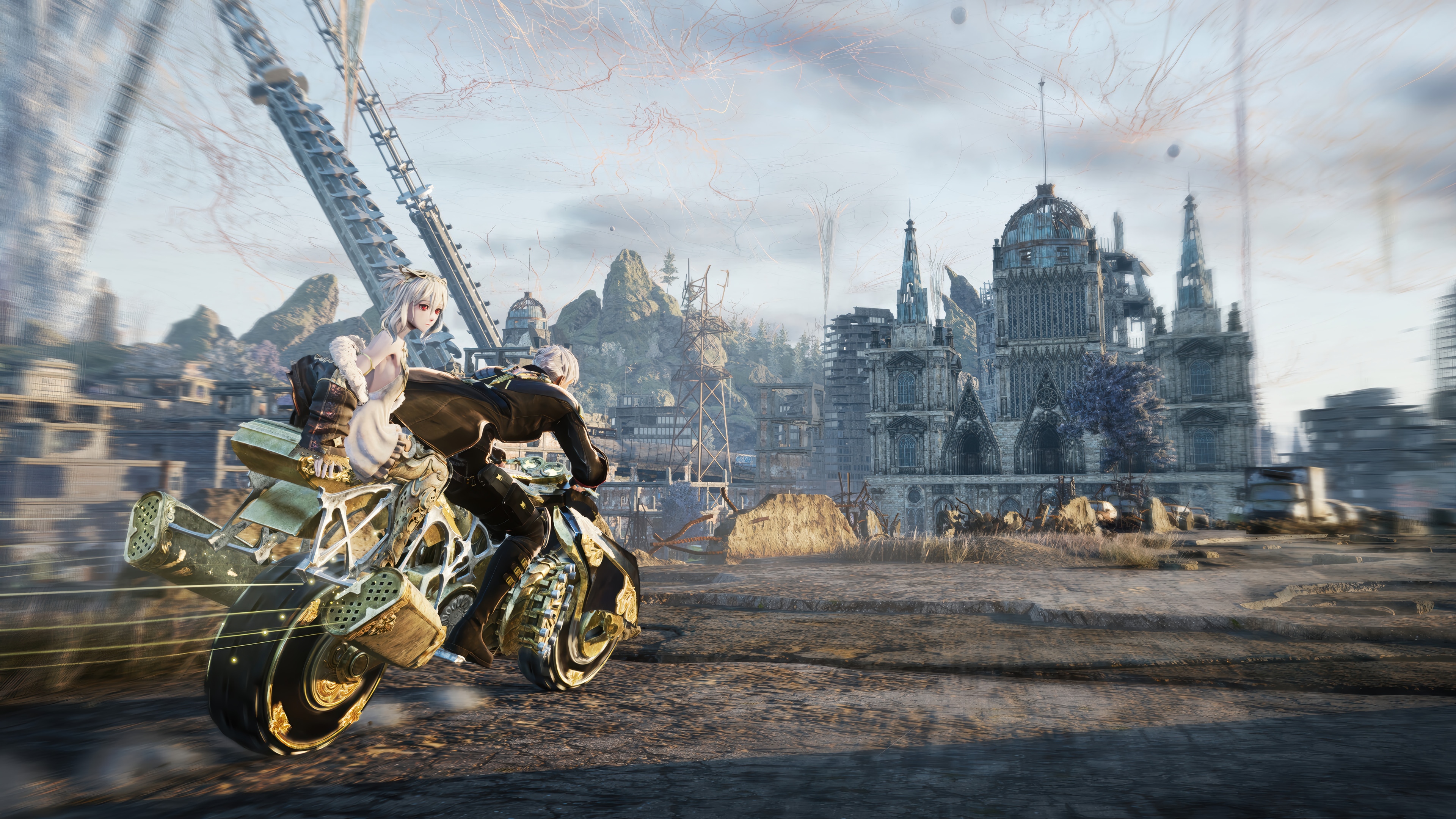 CODE VEIN 2 4K Motorcycle HD Wallpaper
