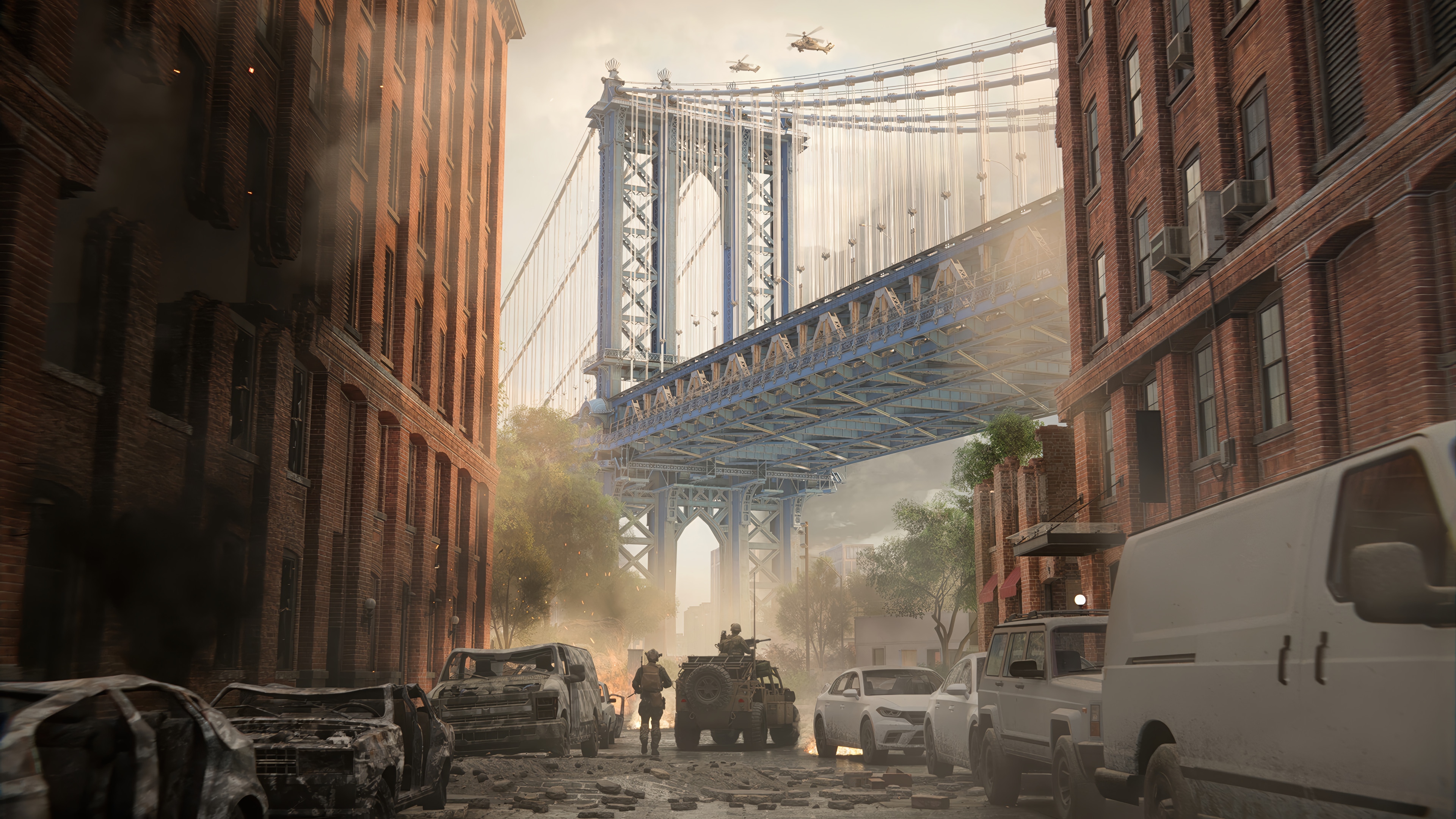 Battlefield 6 New York Bridge 4K HD Wallpaper