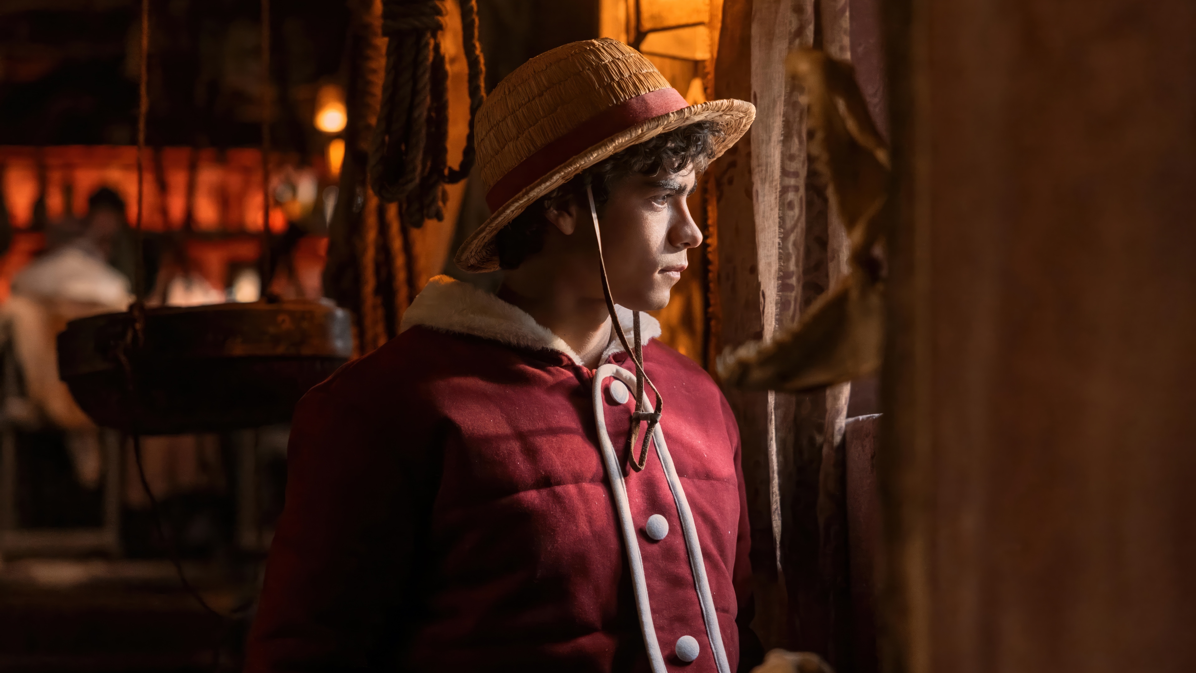 Monkey D. Luffy in One Piece - Netflix 4K HD Wallpaper