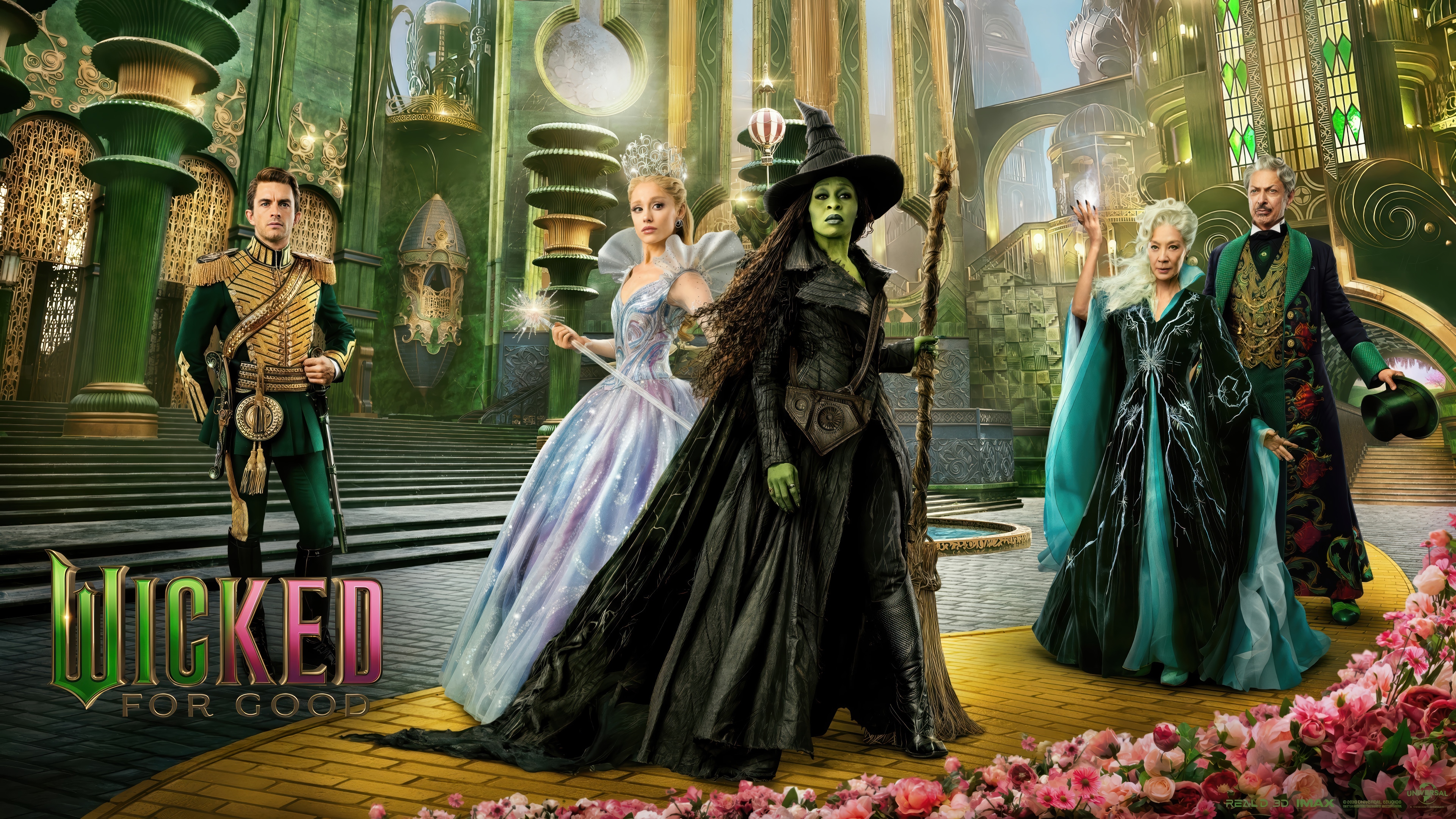 Wicked: For Good 4K HD Wallpaper