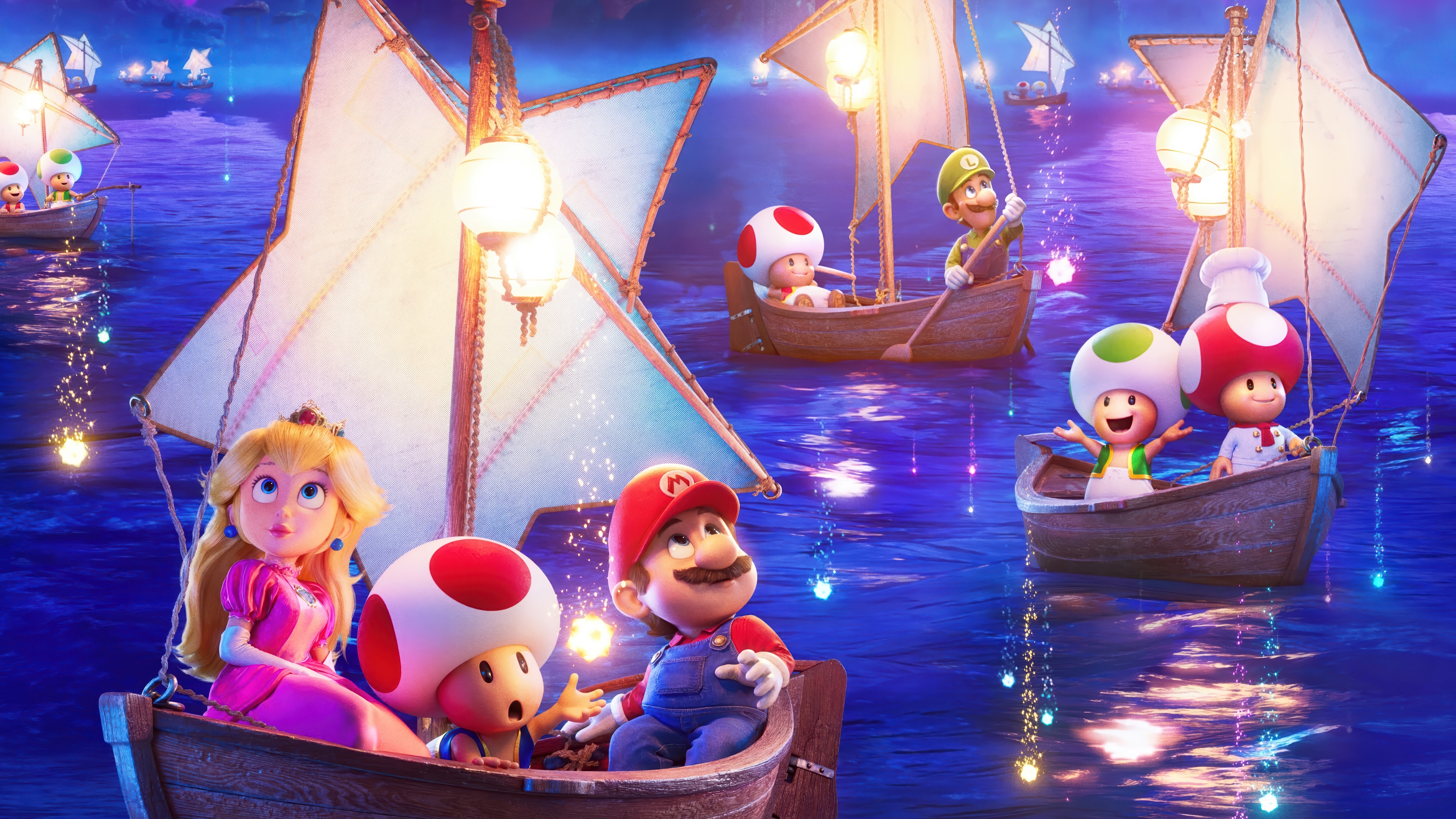 The Super Mario Galaxy Movie 4K HD Wallpaper