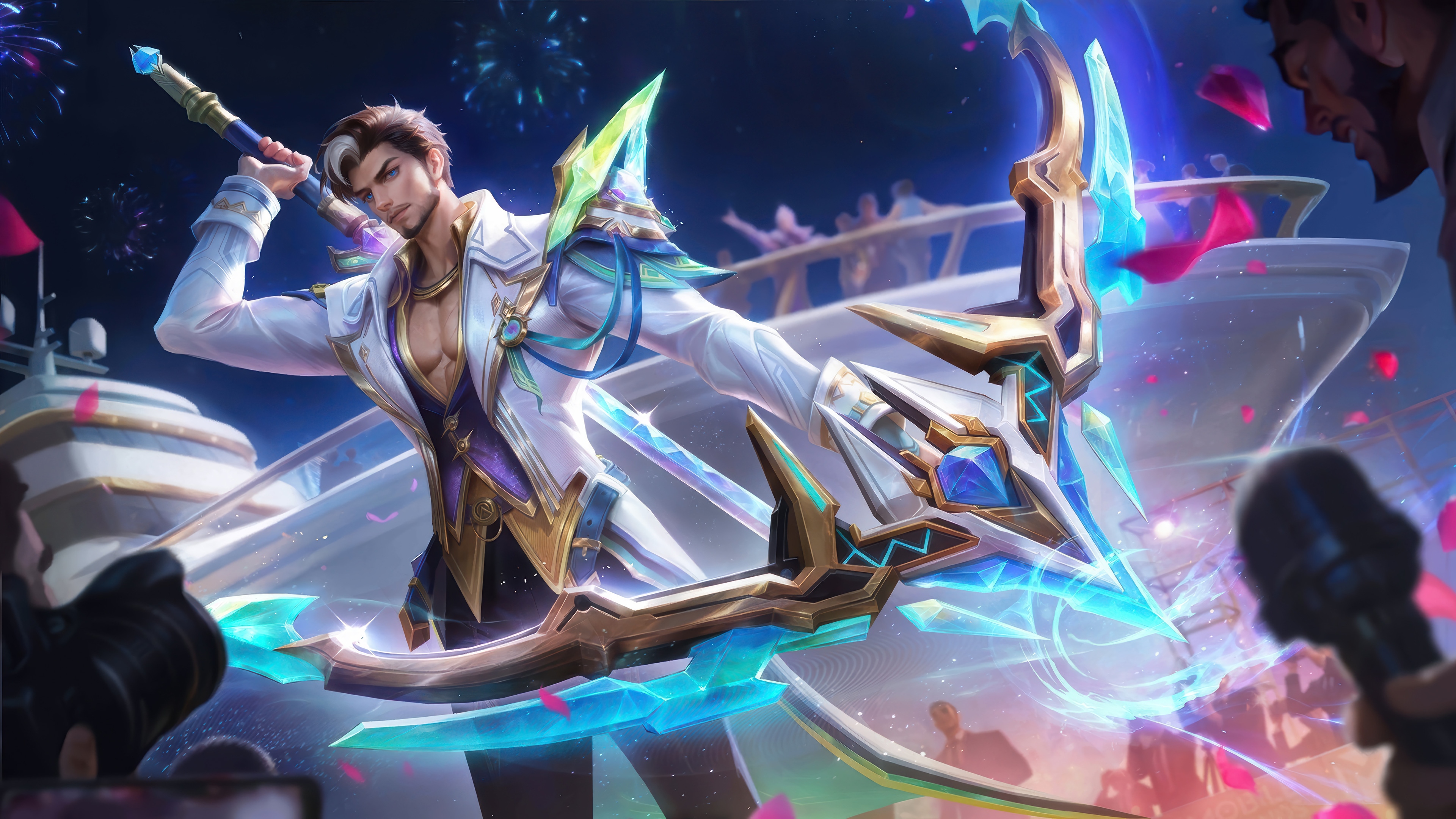 Yi Sun Shin from Mobile Legends in 4K HD Wallpaper