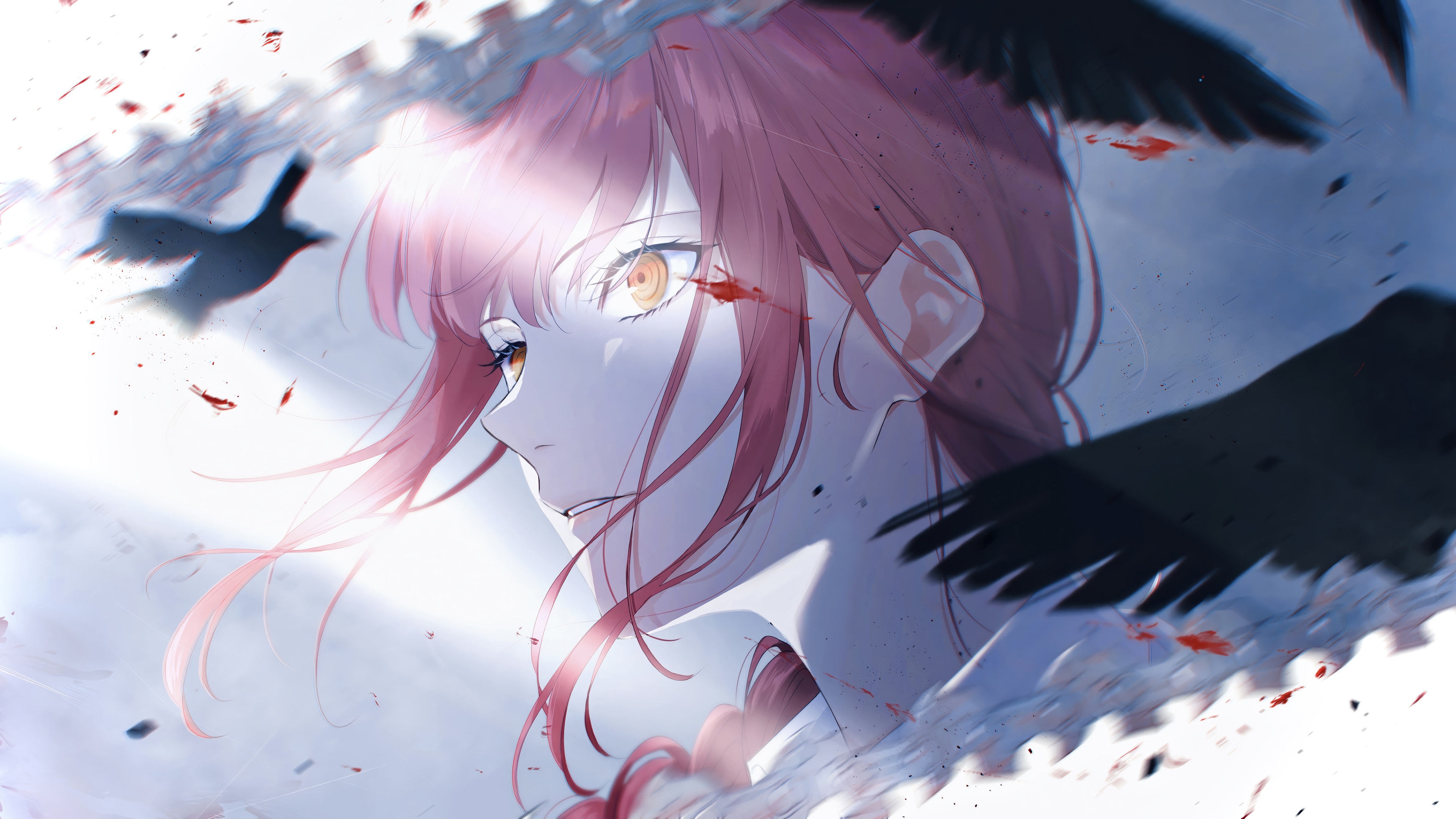 Makima from Chainsaw Man in 4K HD Wallpaper