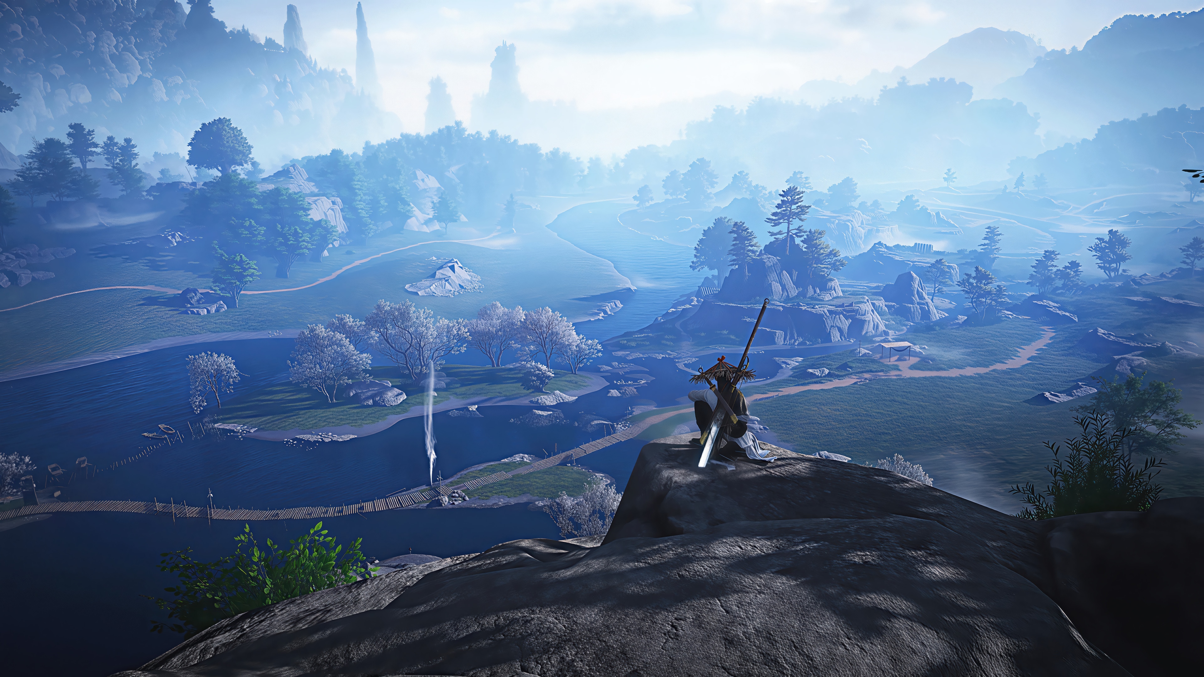 Where Winds Meet Scenery 4K HD Wallpaper
