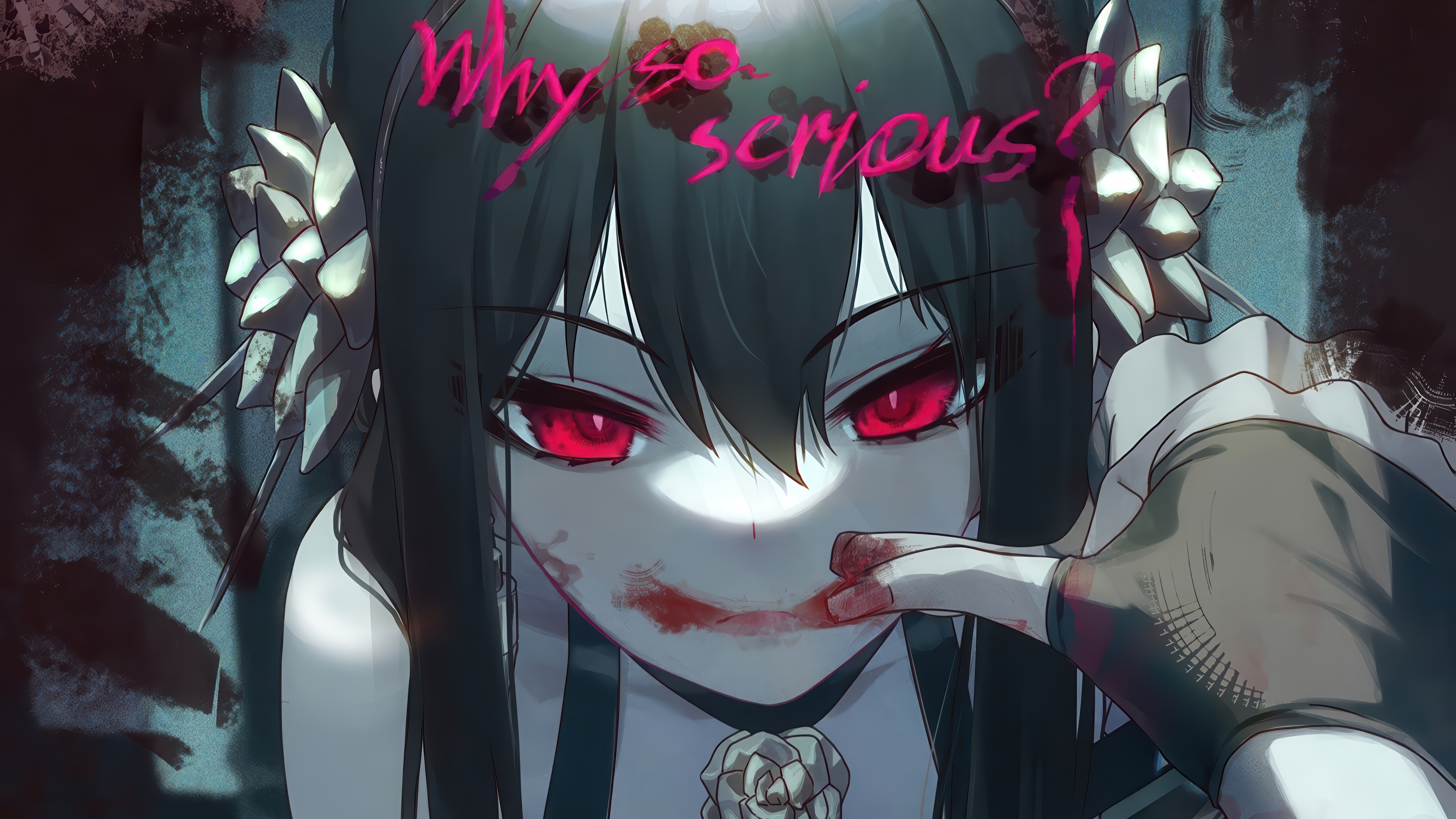 Yor Forger from Spy x Family, Why So Serious? 4K HD Wallpaper