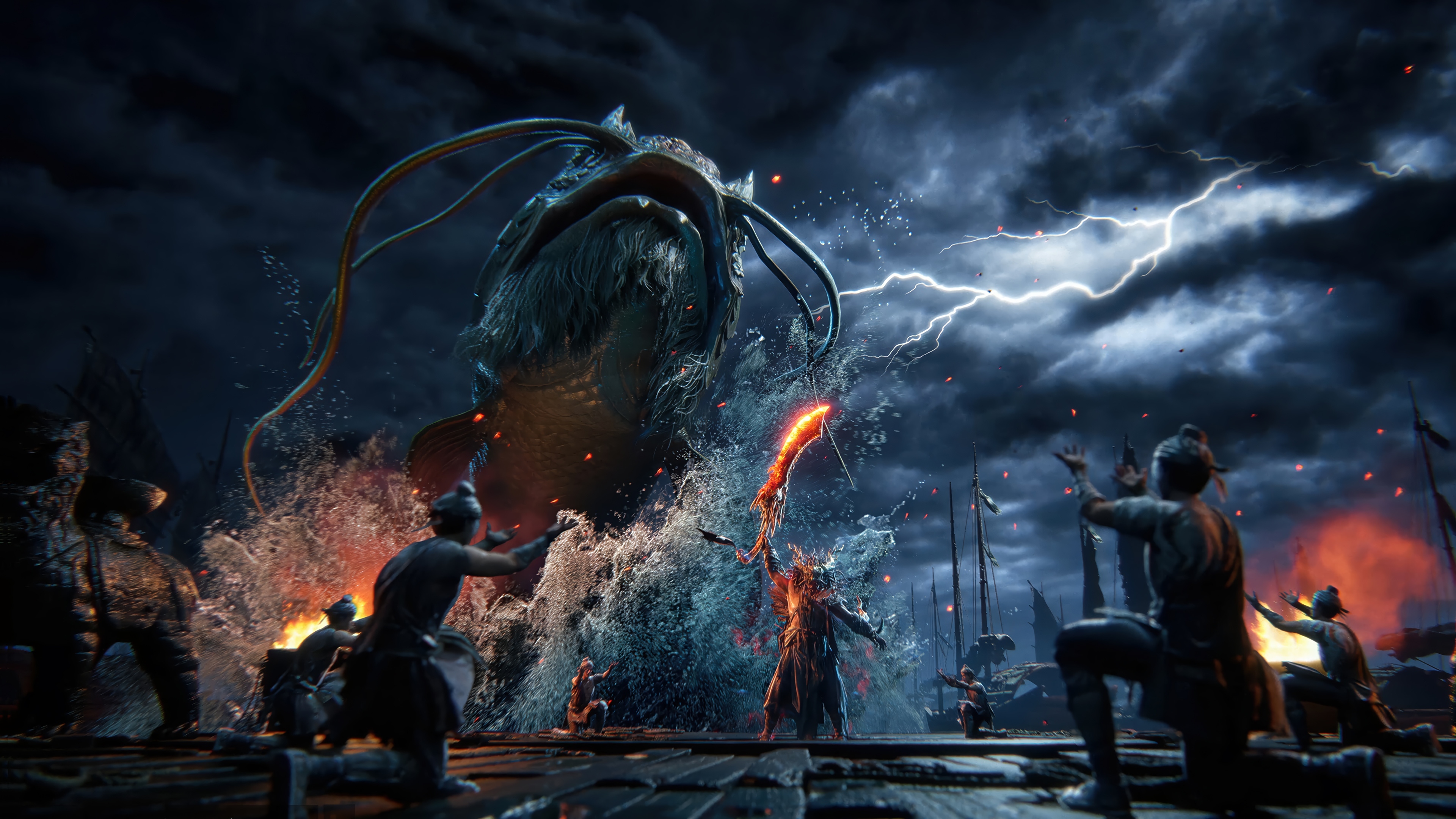 Where Winds Meet 4K HD Wallpaper