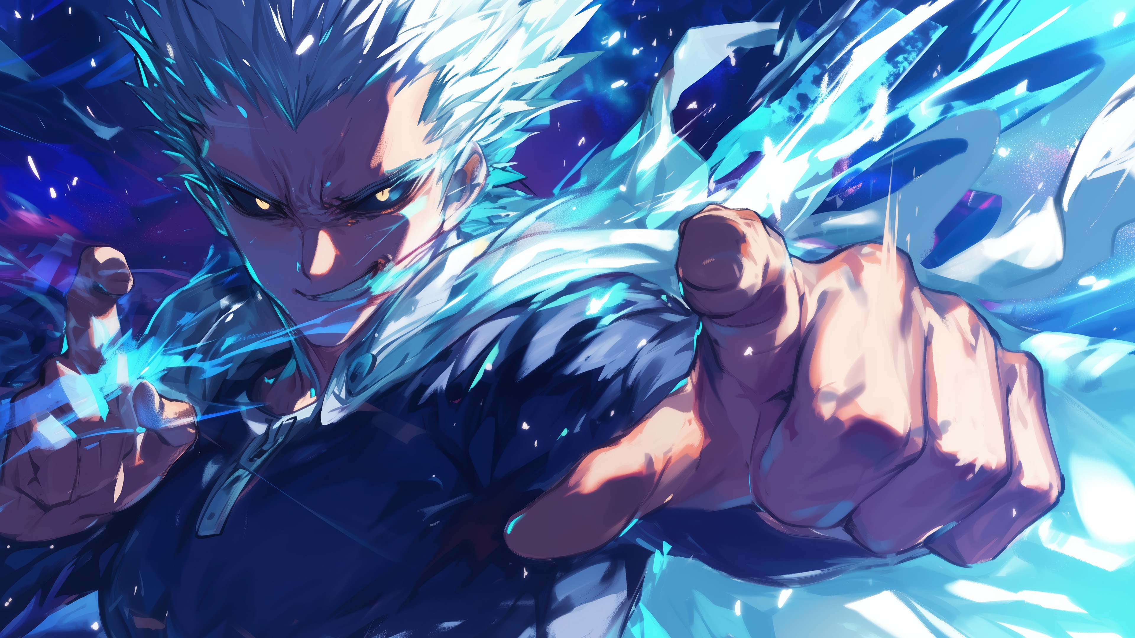 Garou from One Punch Man in 4K HD Wallpaper