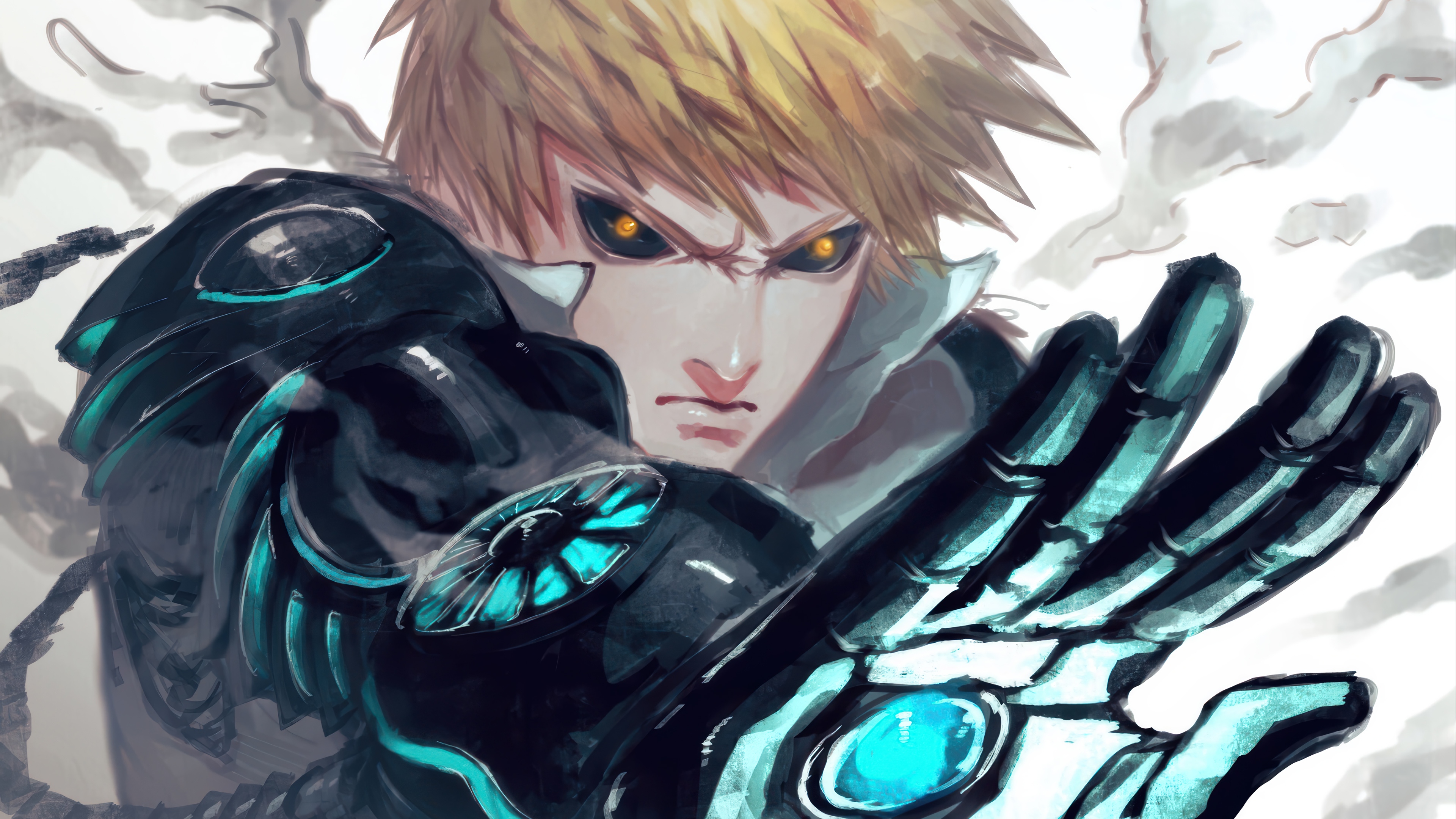 Genos from One Punch Man in 4K HD Wallpaper