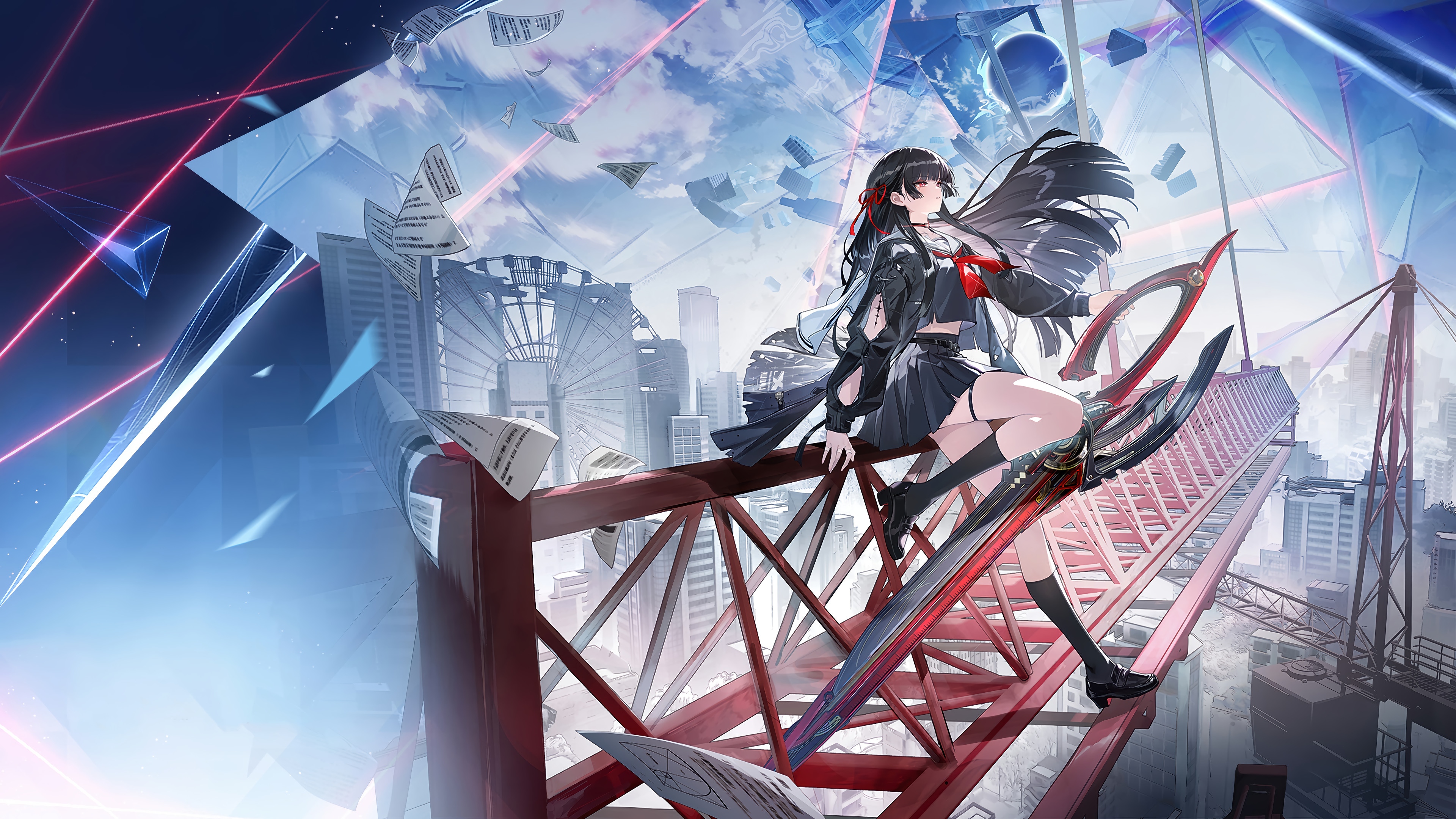 Chisa from Wuthering Waves 4K HD Wallpaper