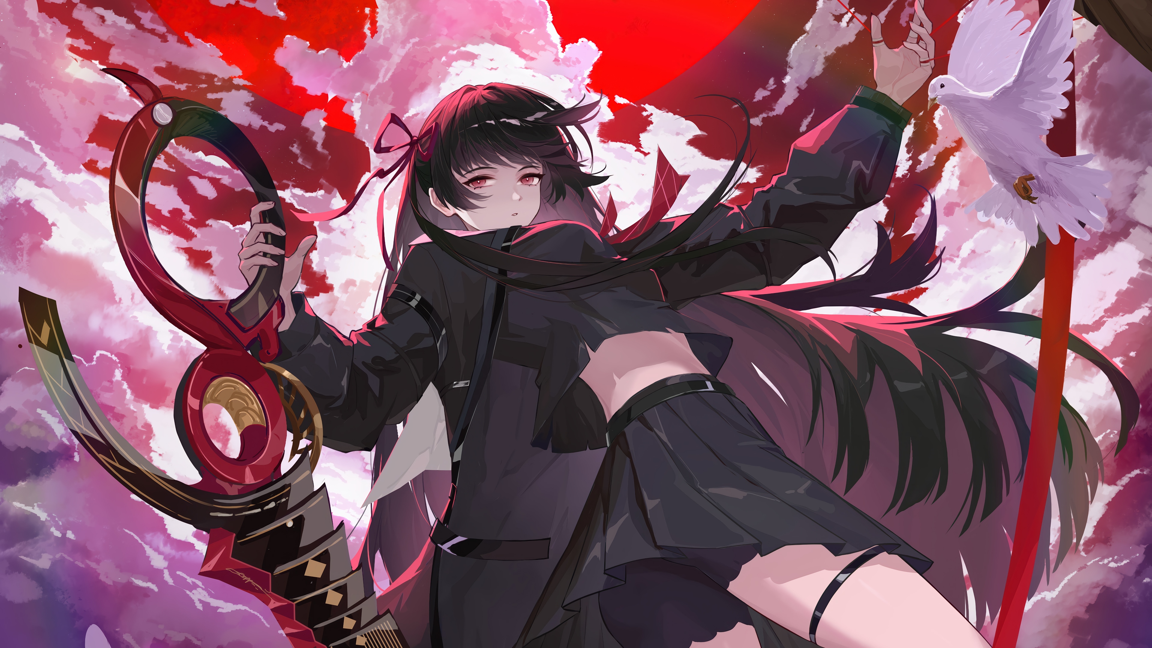Chisa from Wuthering Waves 4K HD Wallpaper