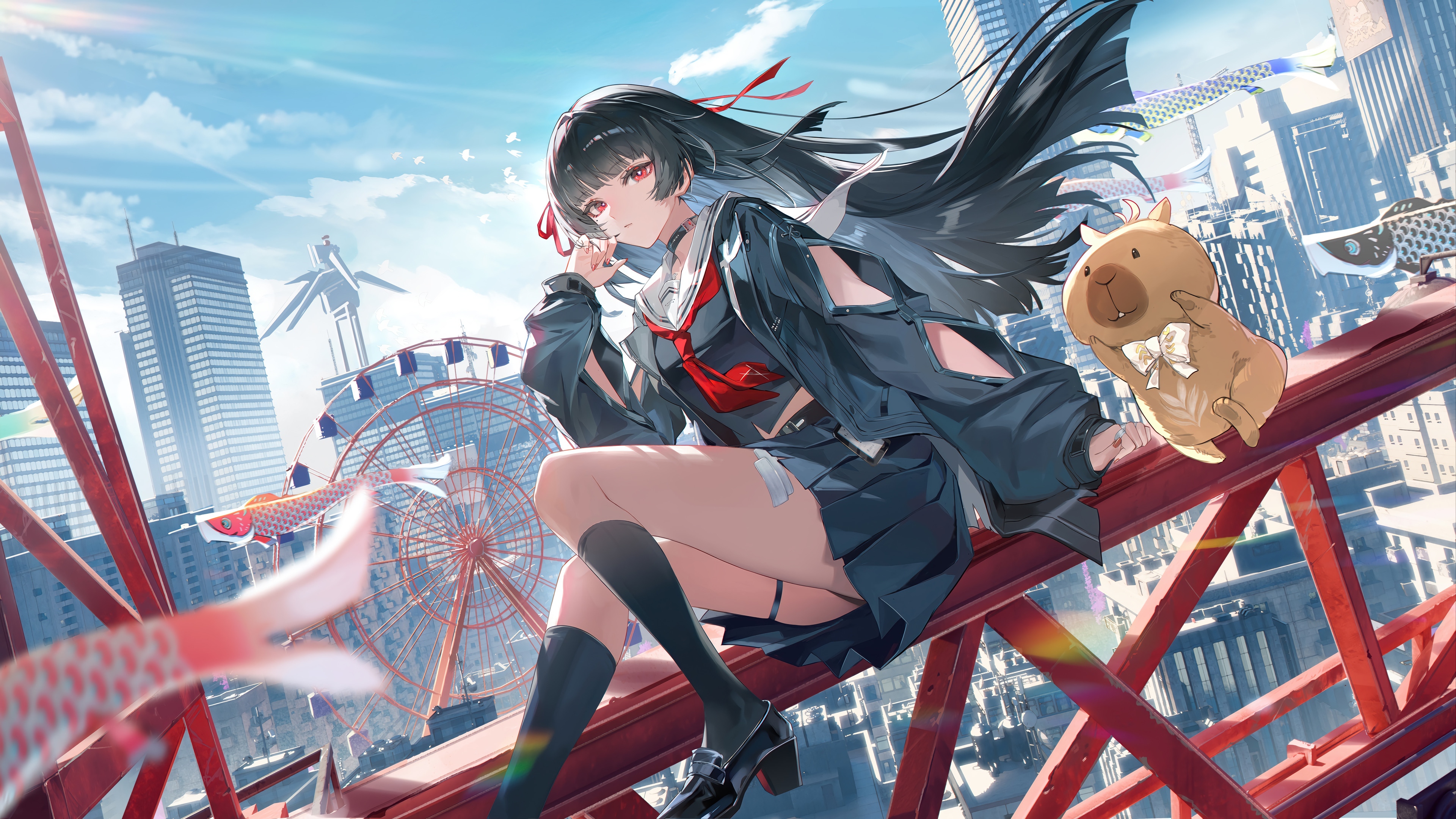 Chisa from Wuthering Waves in 4K HD Wallpaper