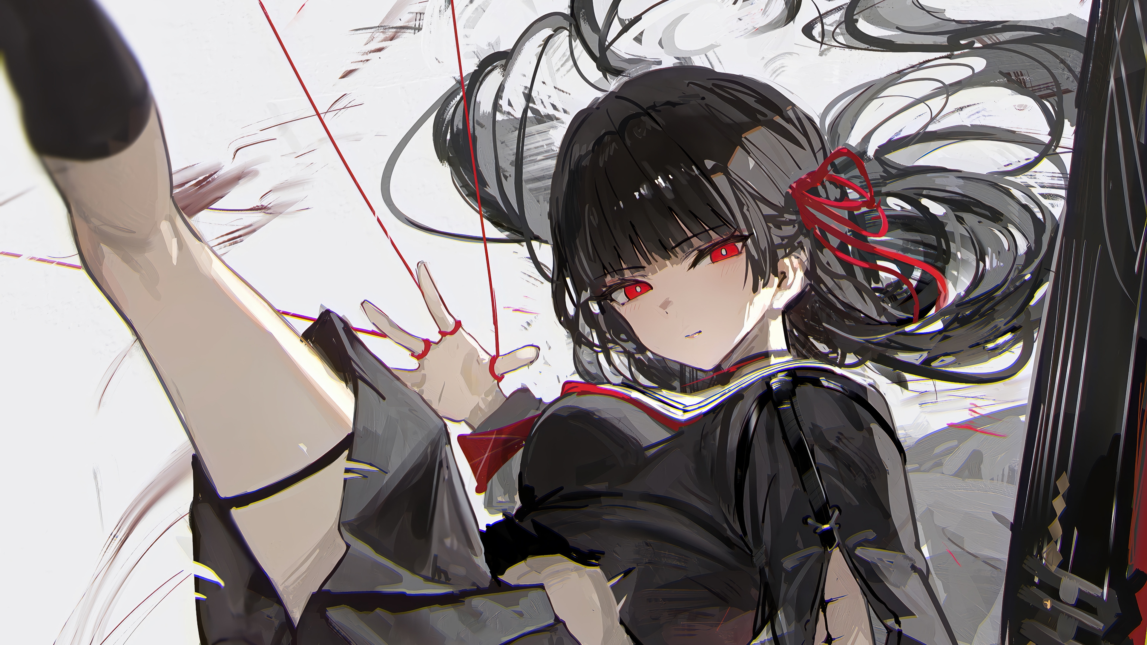 Chisa from Wuthering Waves 4K HD Wallpaper