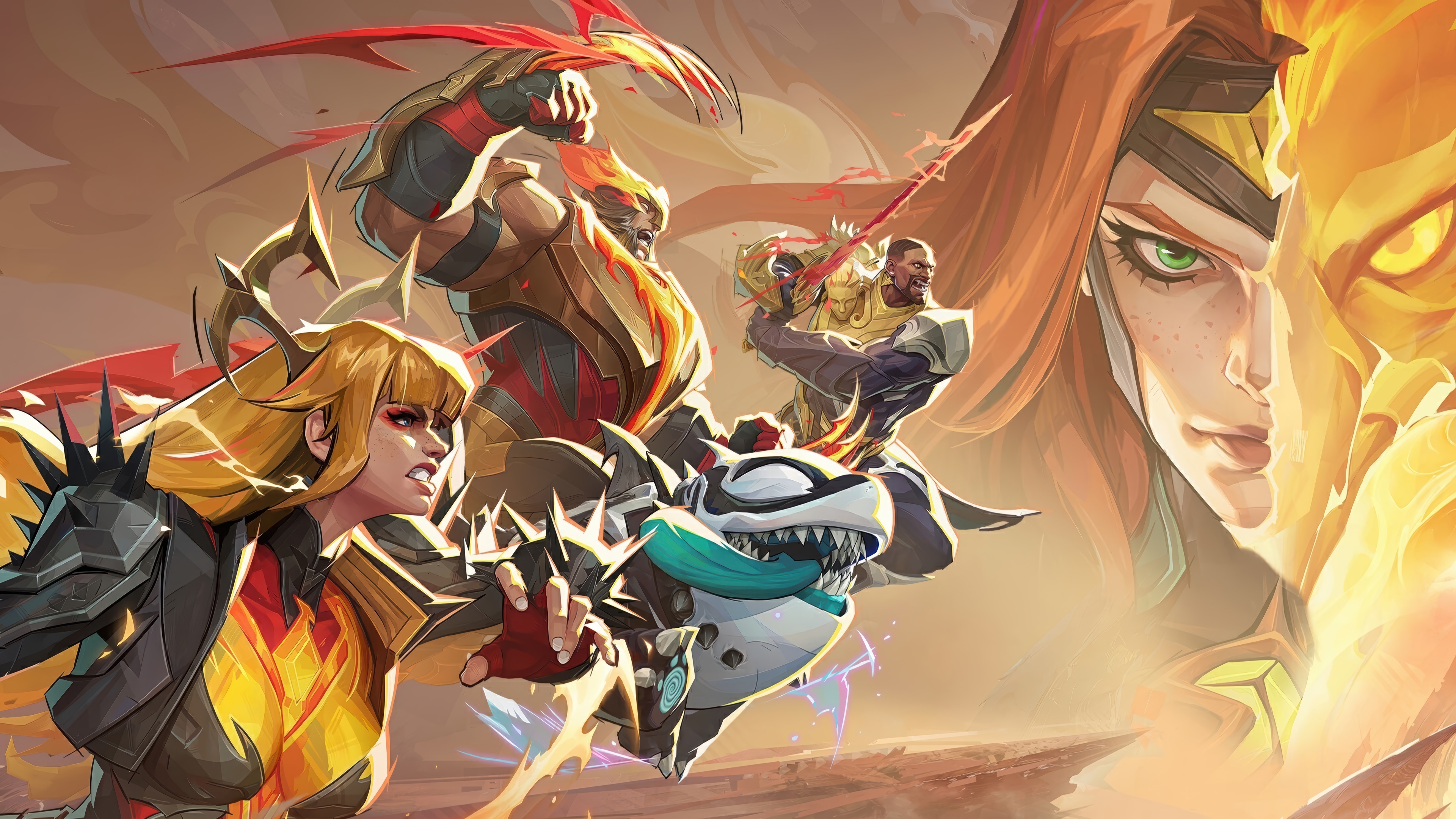 Marvel Rivals: A Clash of Superheroes HD Wallpaper