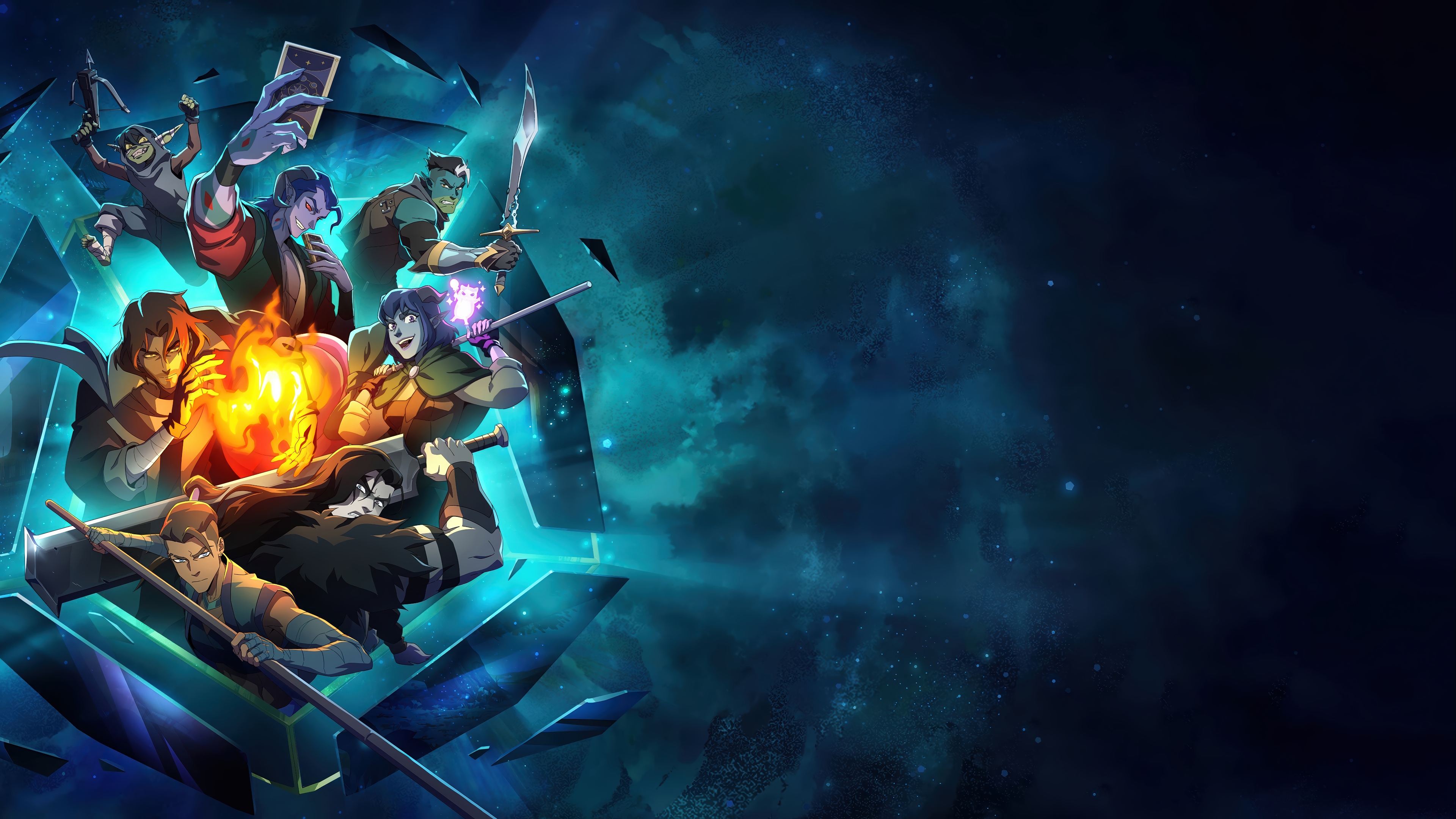 The Mighty Nein 4K HD Wallpaper