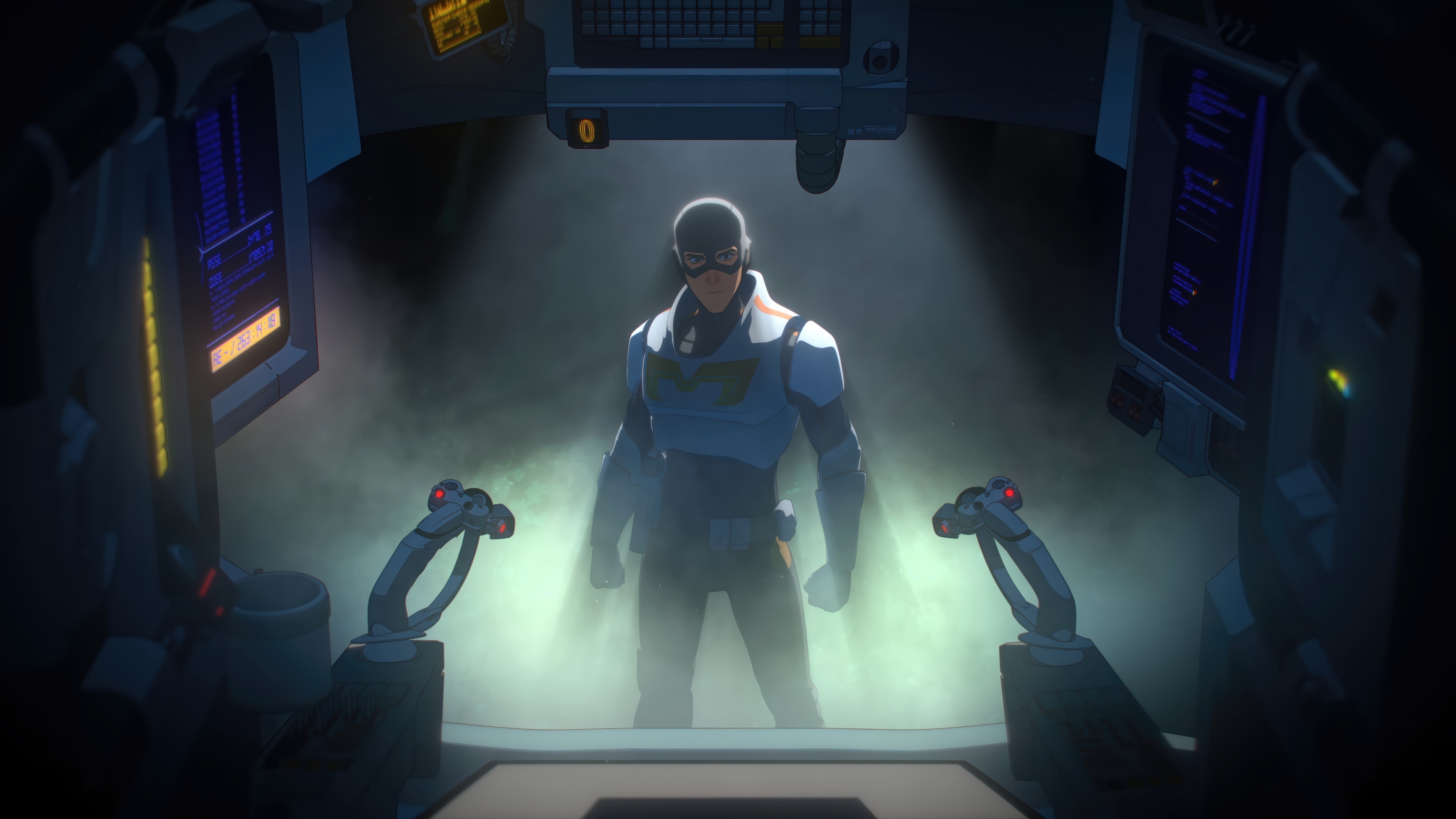 Dispatch - Game Character in Control Room HD Wallpaper