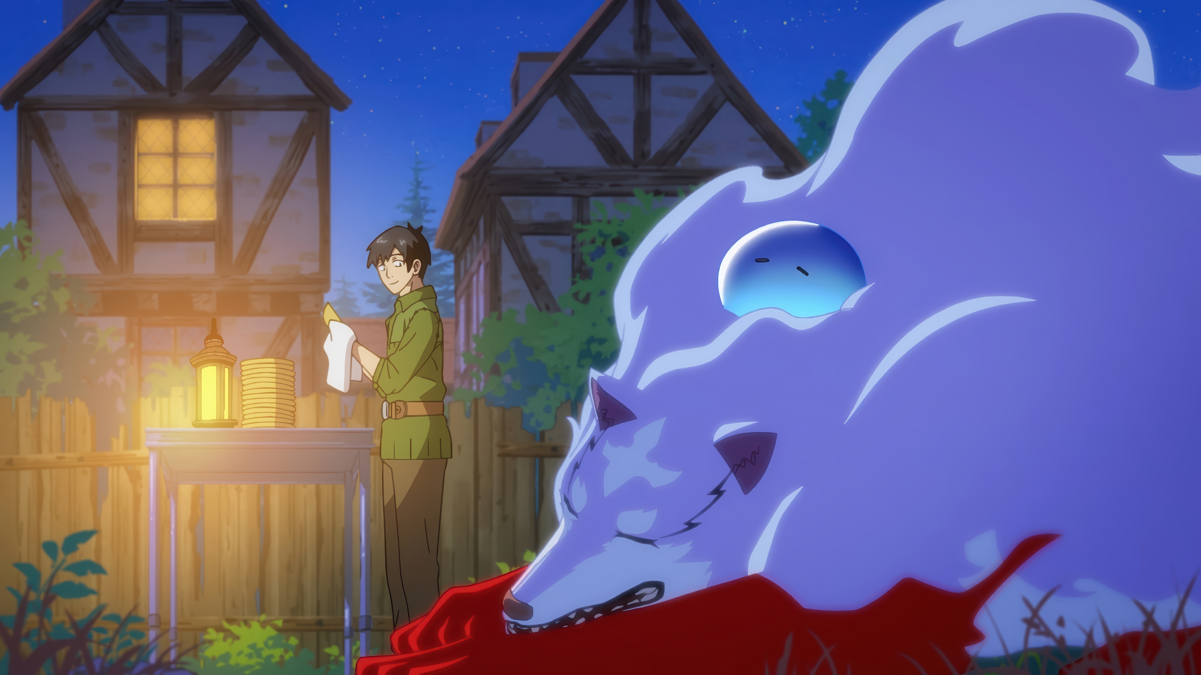 Campfire Cooking in Another World with My Absurd Skill 4K HD Wallpaper