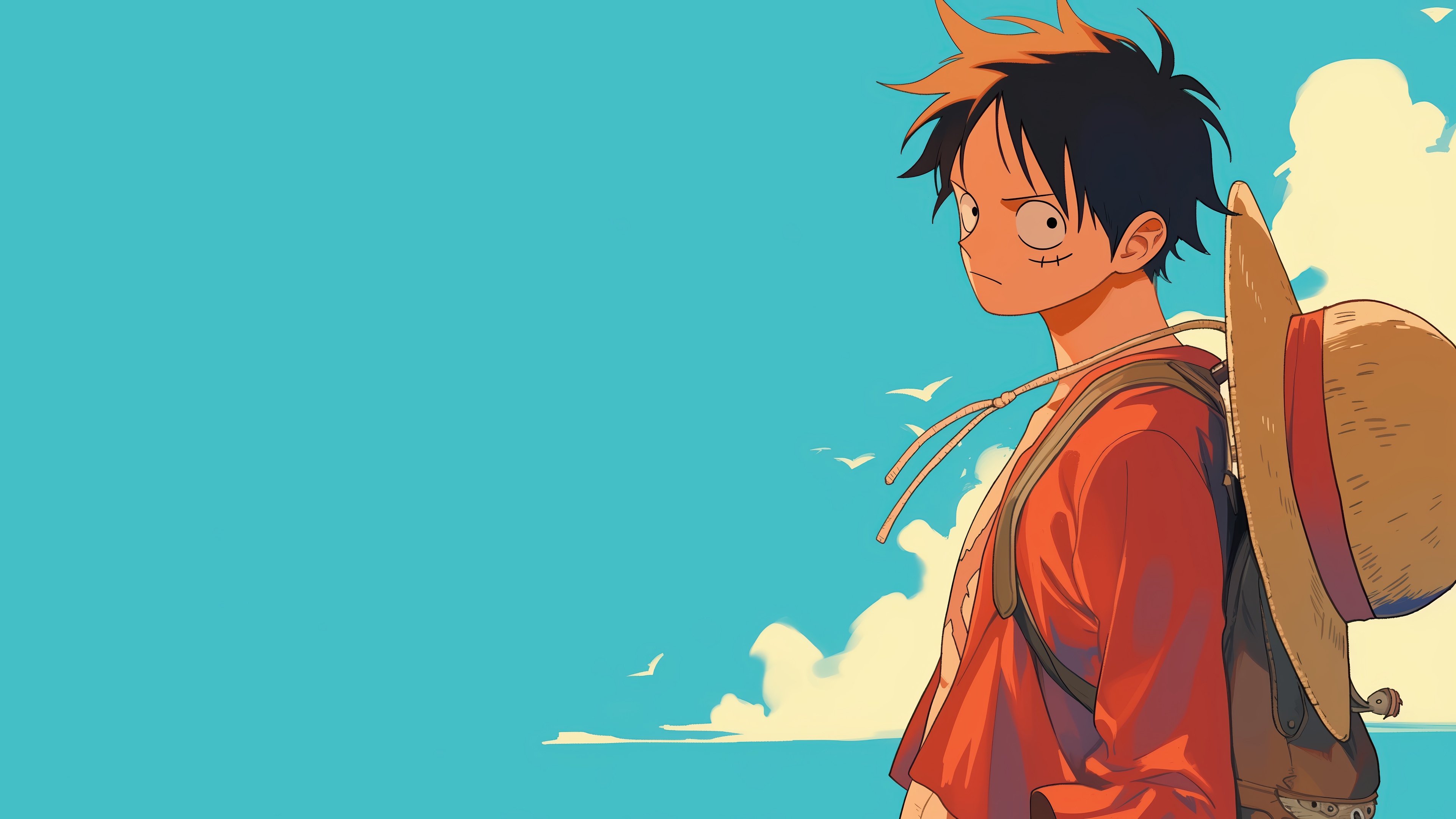 Monkey D. Luffy from One Piece in 4K HD Wallpaper