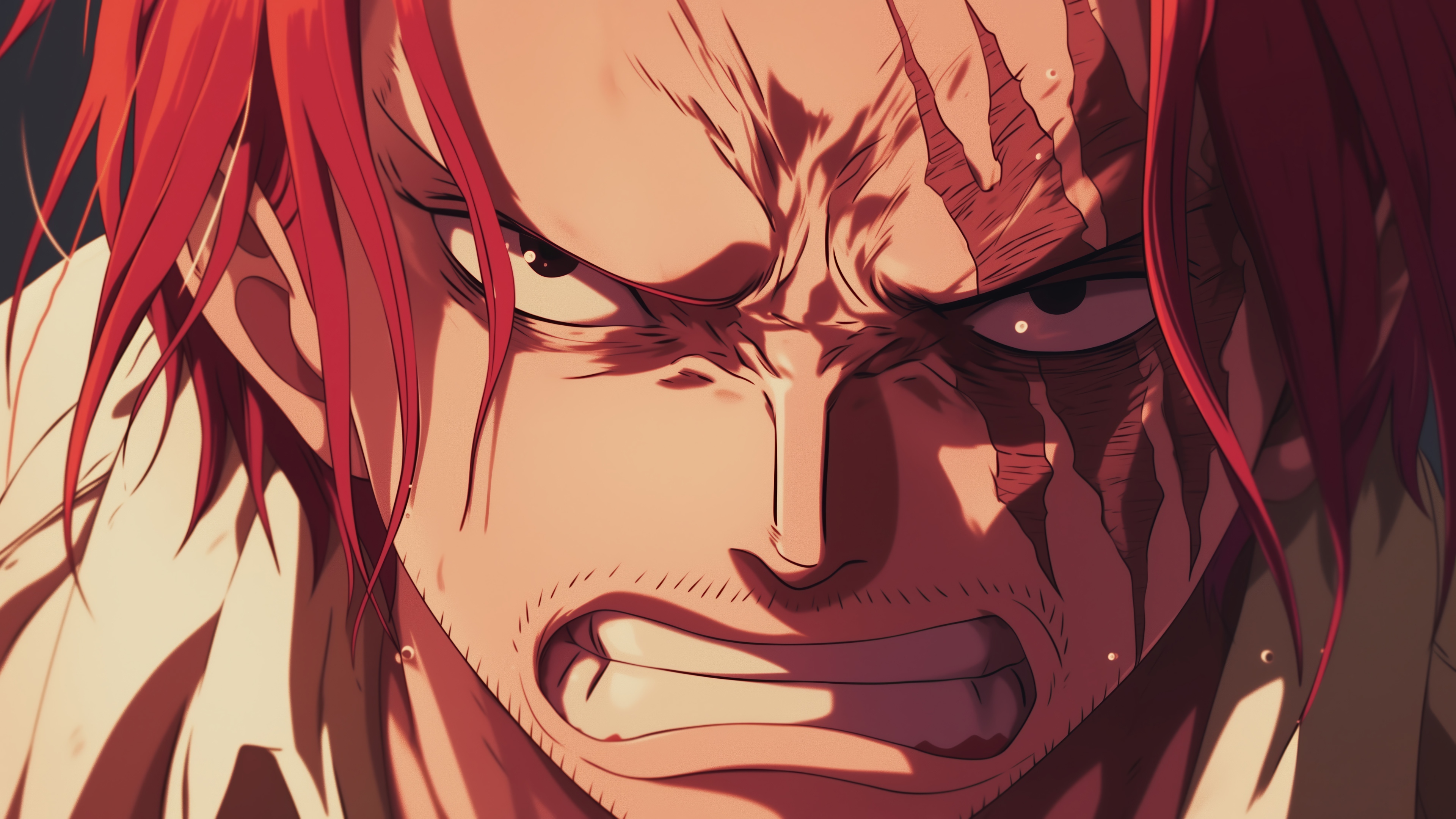 Shanks from One Piece 4K HD Wallpaper