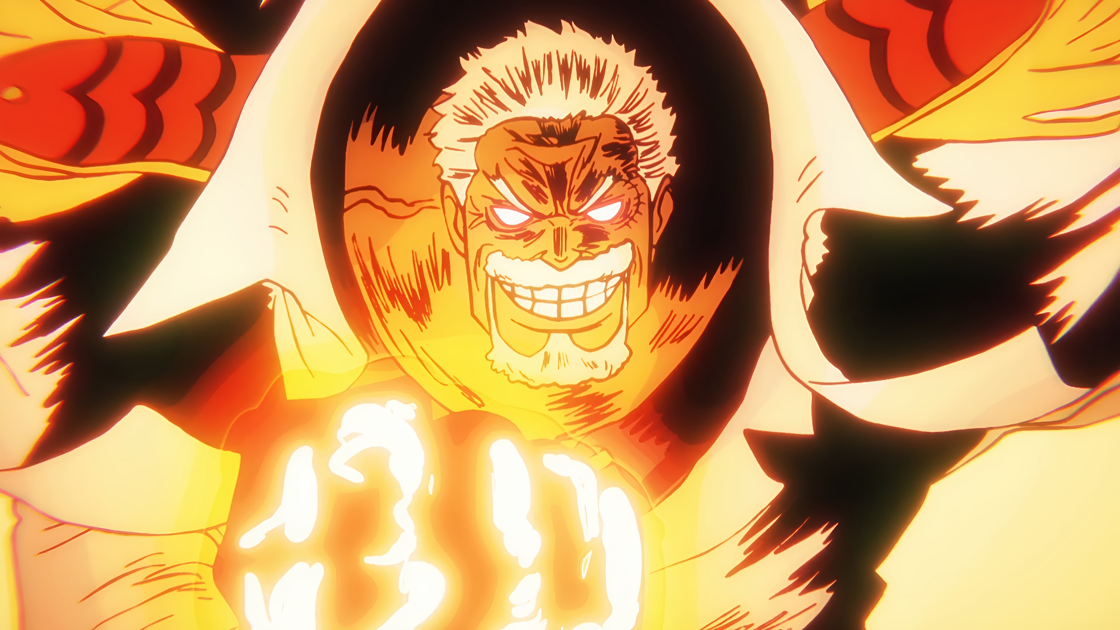 Monkey D. Garp in One Piece 4K HD Wallpaper