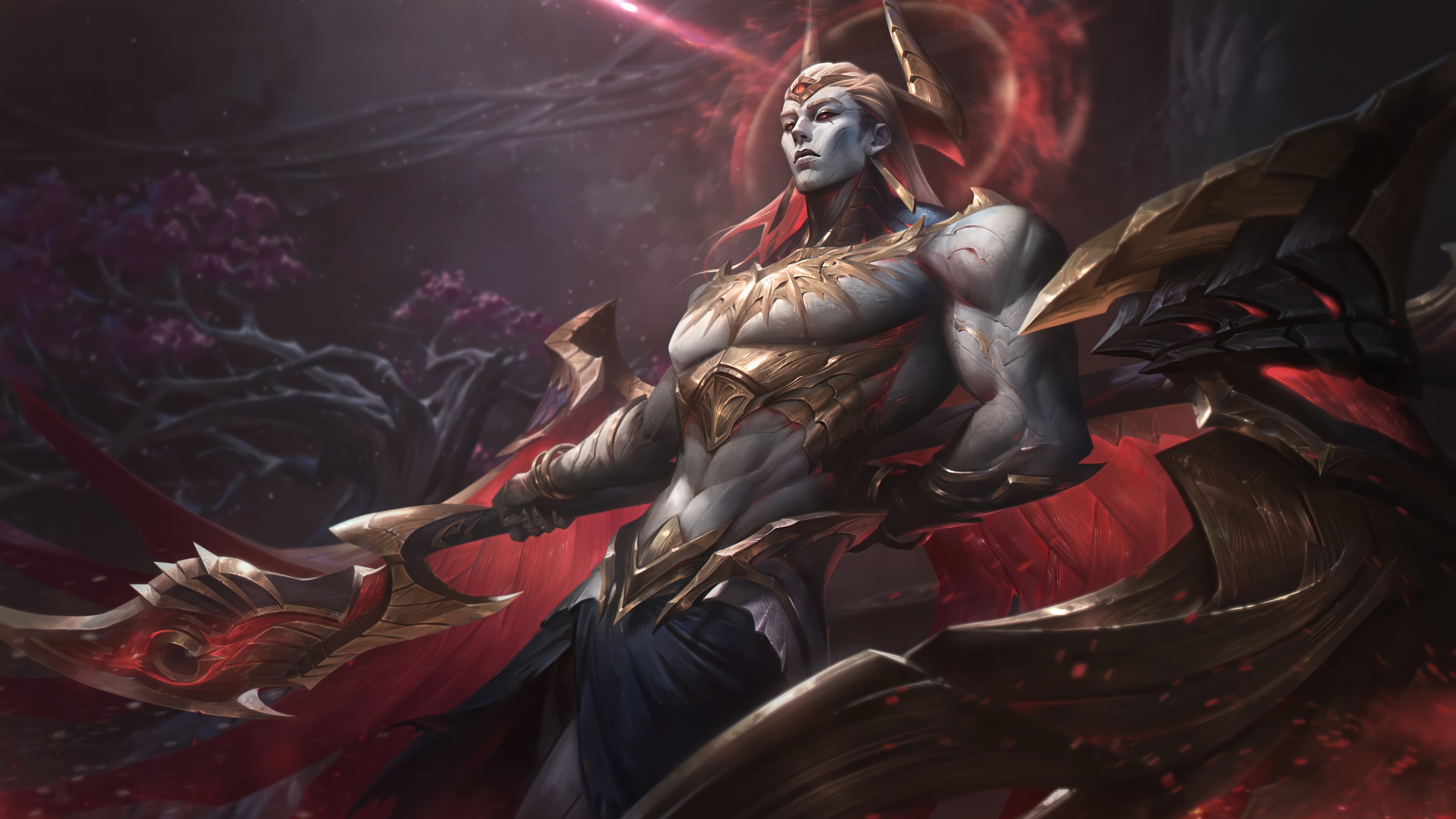 Zaahen from League of Legends 4K Splash Art HD Wallpaper