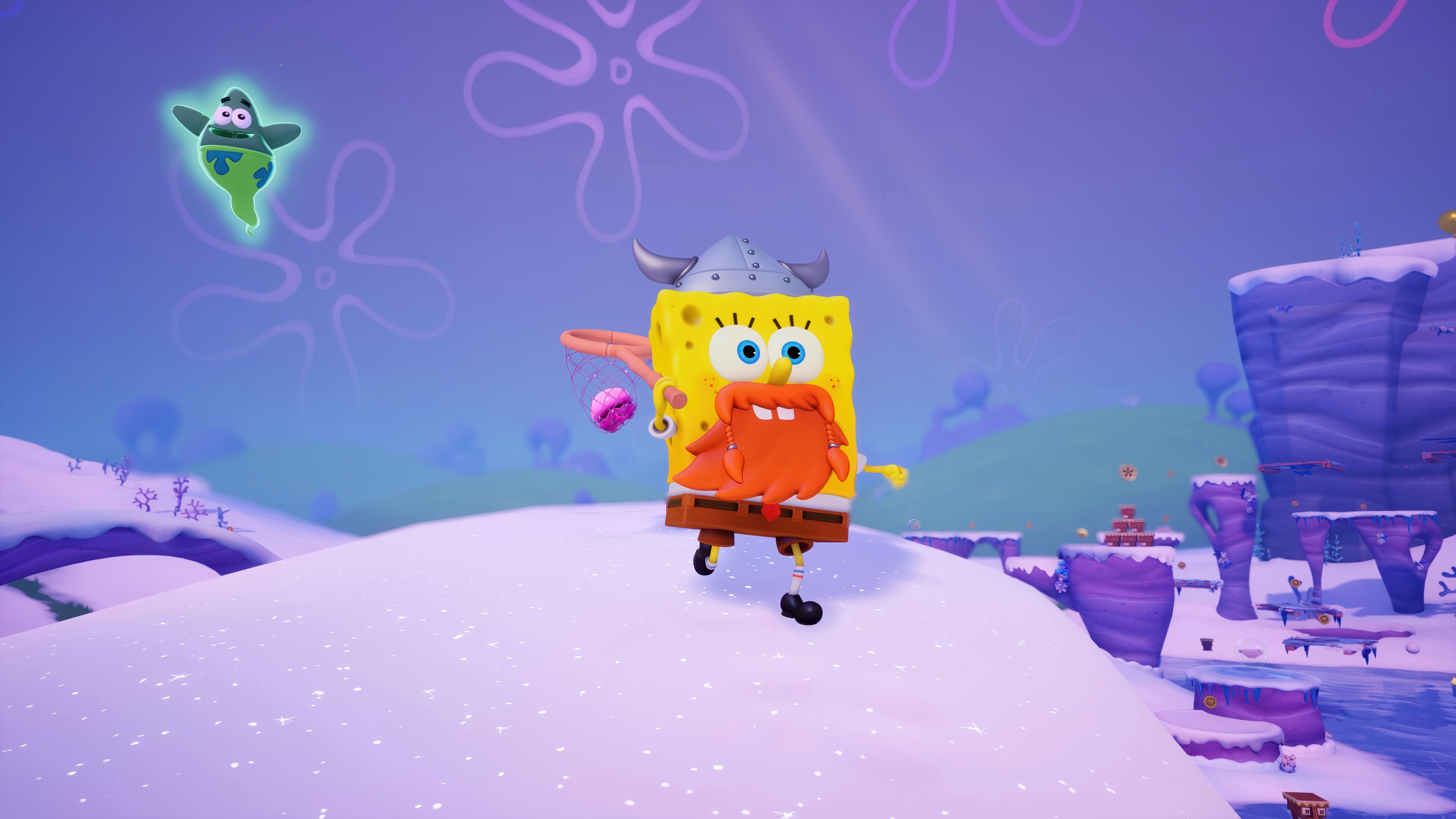 SpongeBob SquarePants: Titans of the Tide 4K HD Wallpaper