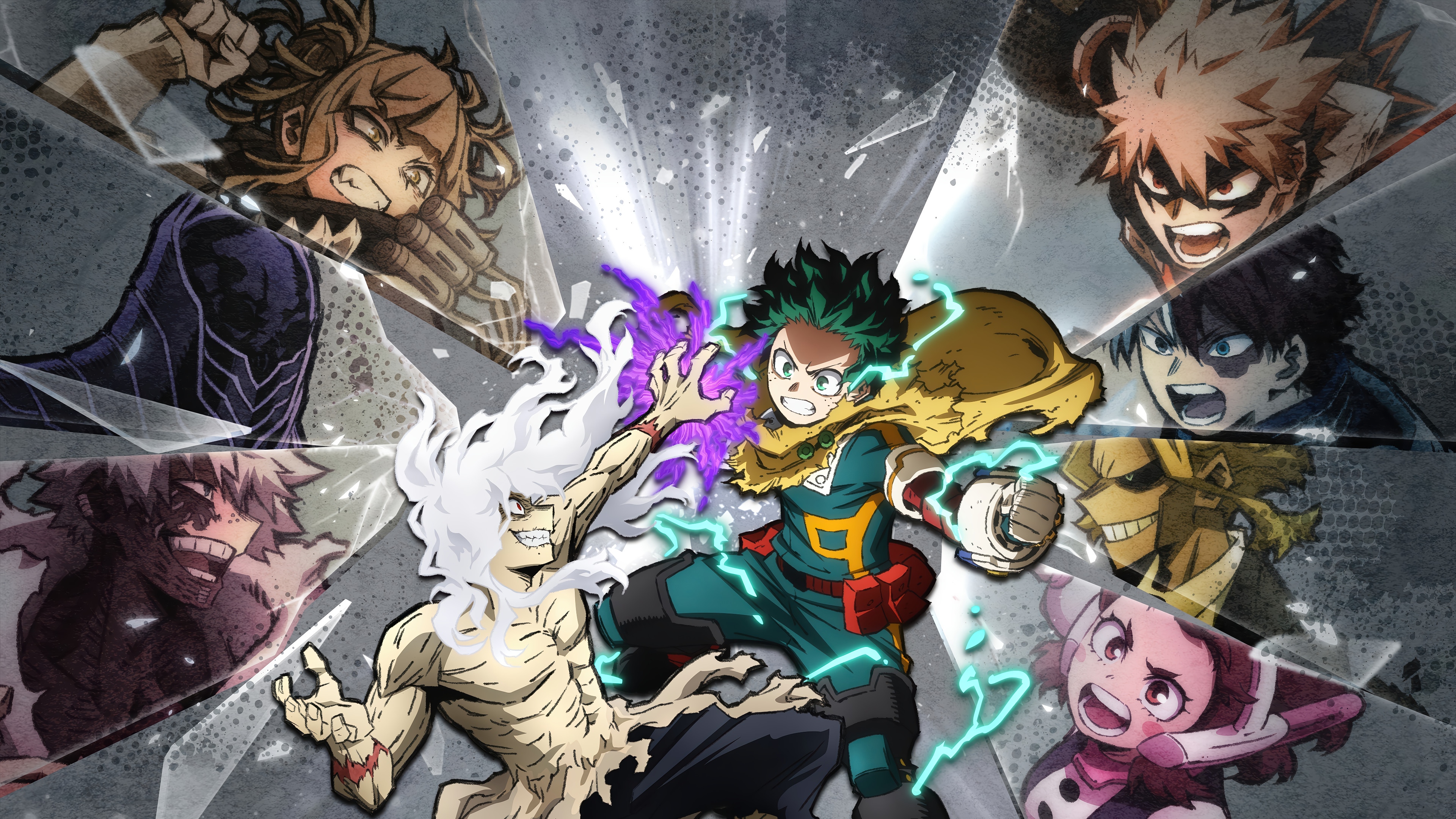 My Hero Academia: Deku vs. Tomura Shigaraki 4K HD Wallpaper