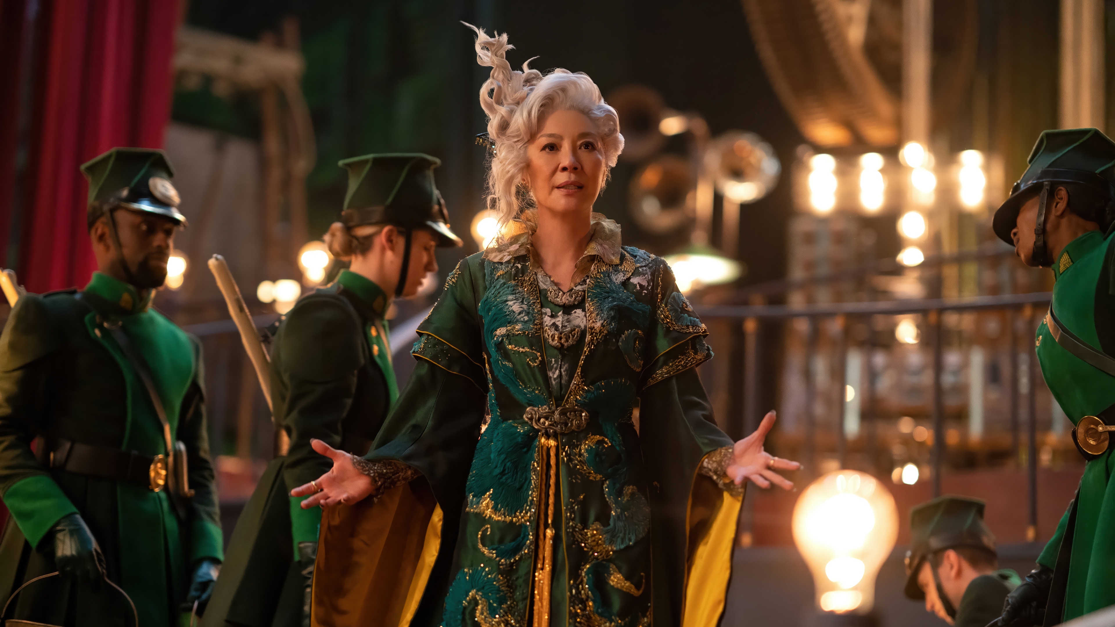 Michelle Yeoh as Madame Morrible in Wicked: For Good 4K HD Wallpaper
