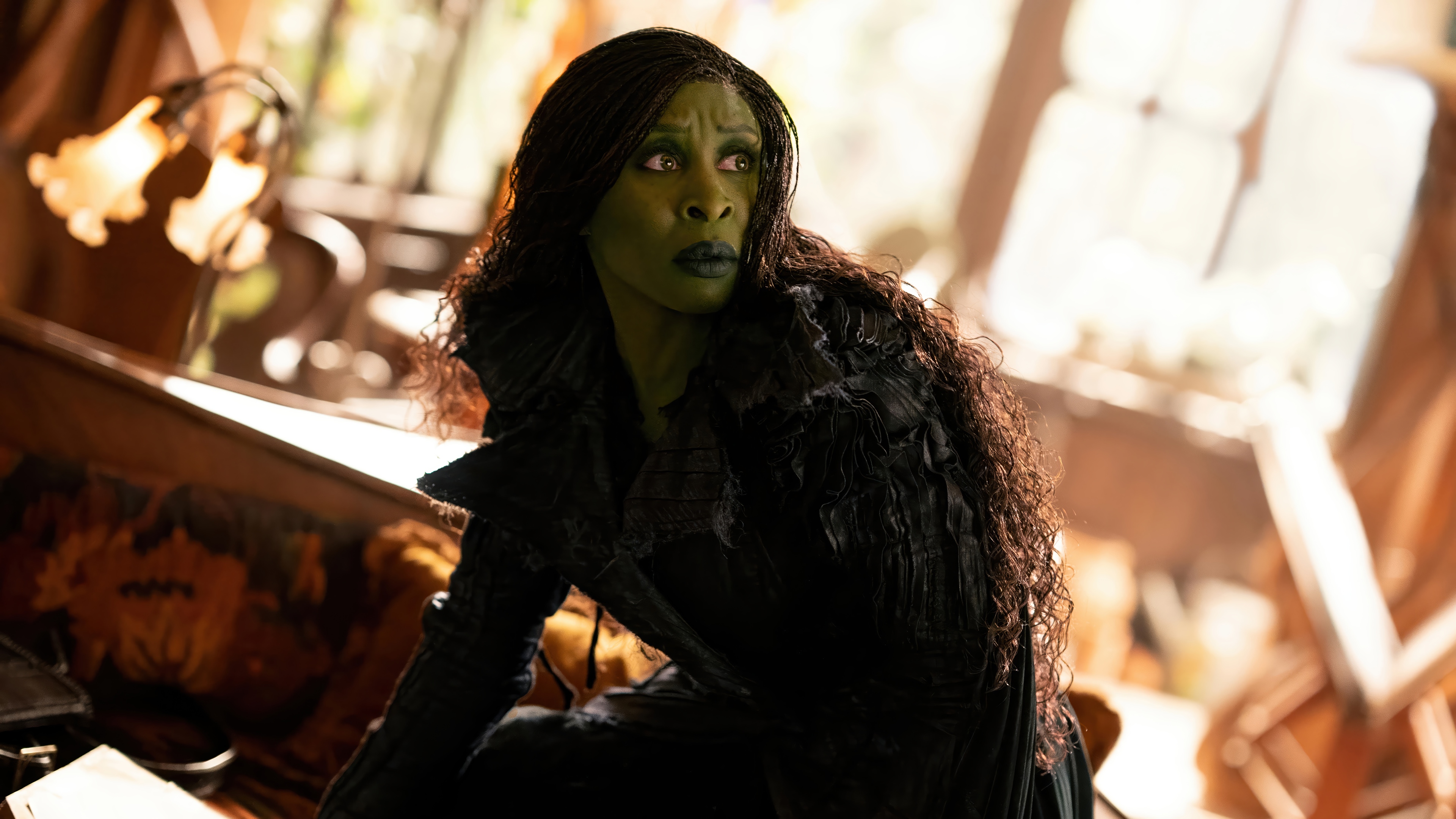 Elphaba from Wicked: For Good in 4K HD Wallpaper