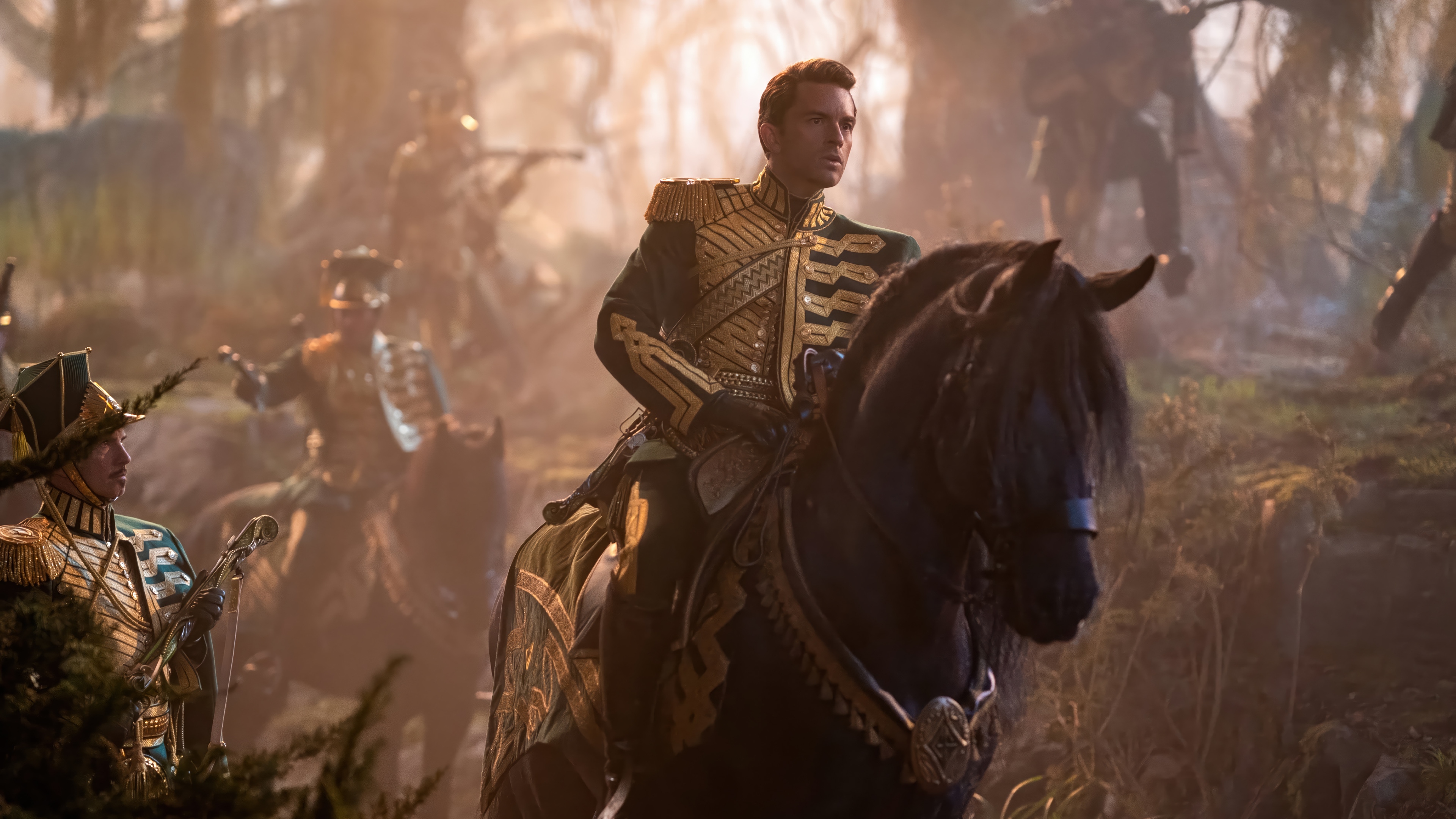 Prince Fiyero on Horseback in Wicked: For Good 4K HD Wallpaper