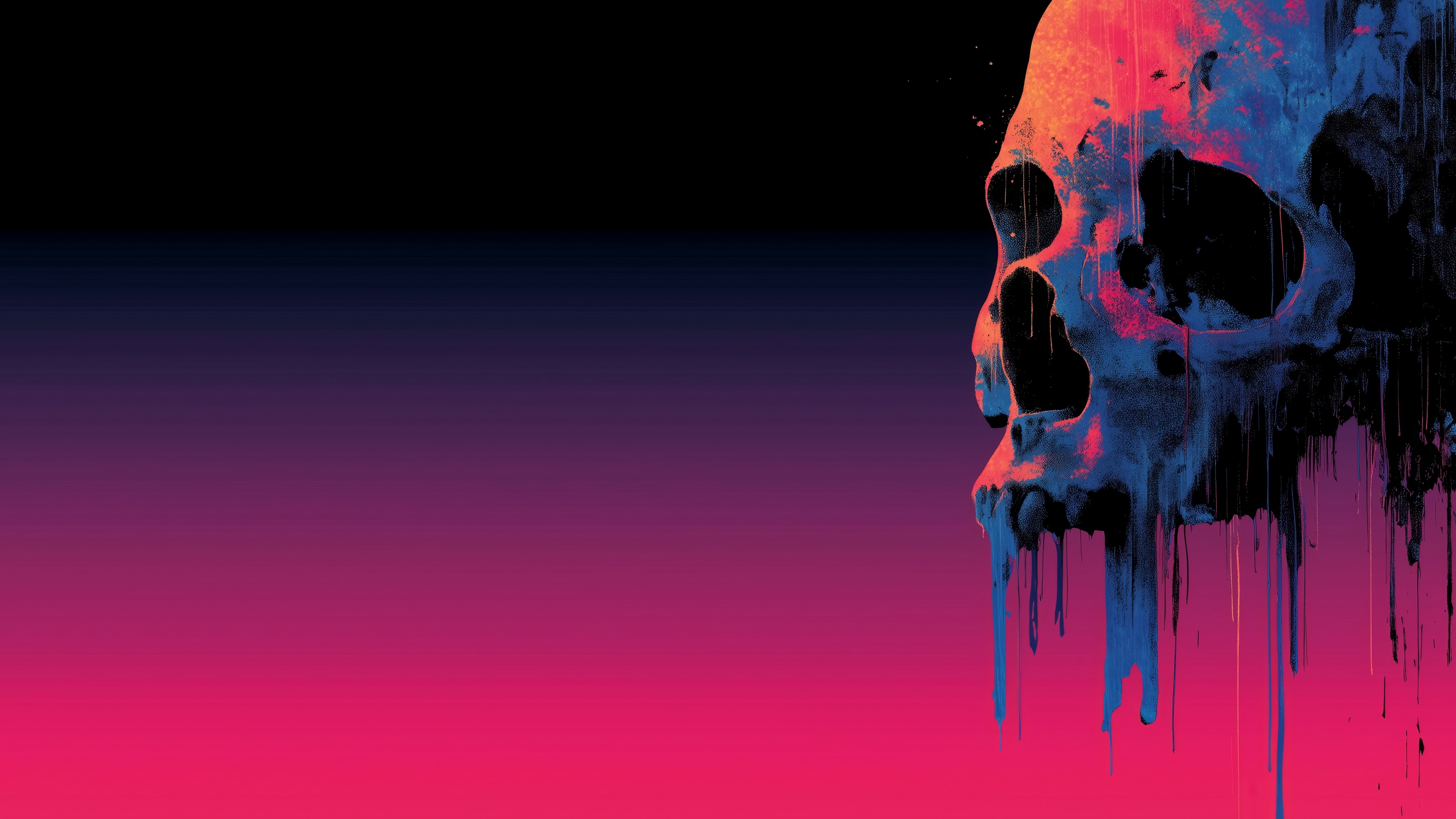 Skull Digital Art 4K HD Wallpaper