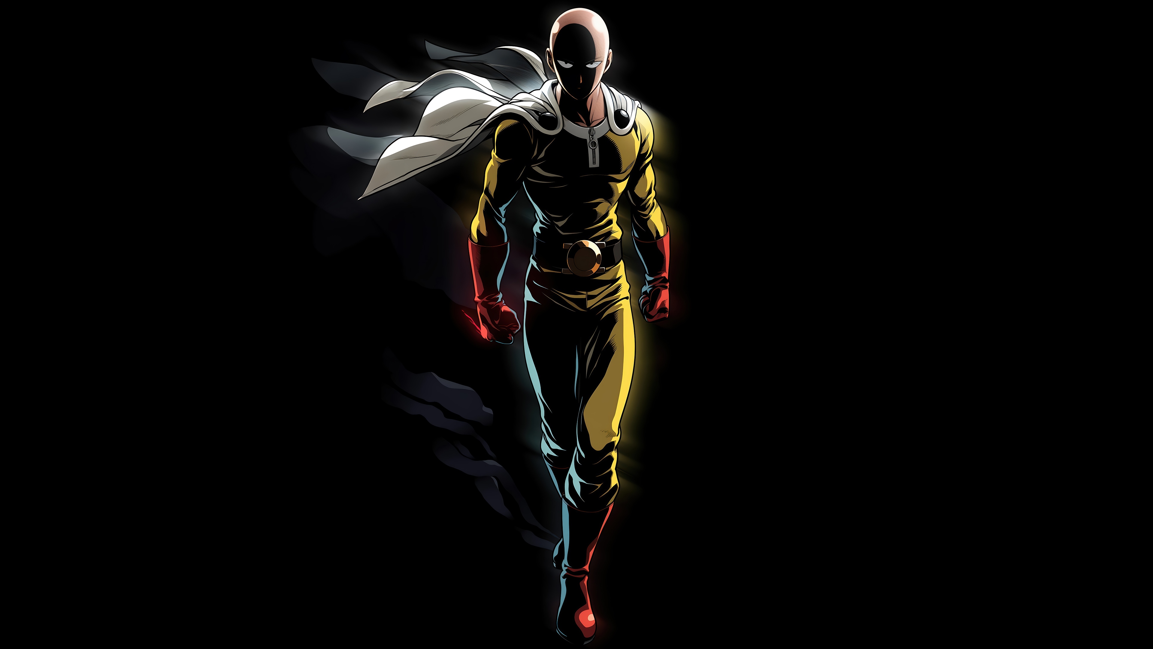 Saitama from One Punch Man in 4K HD Wallpaper