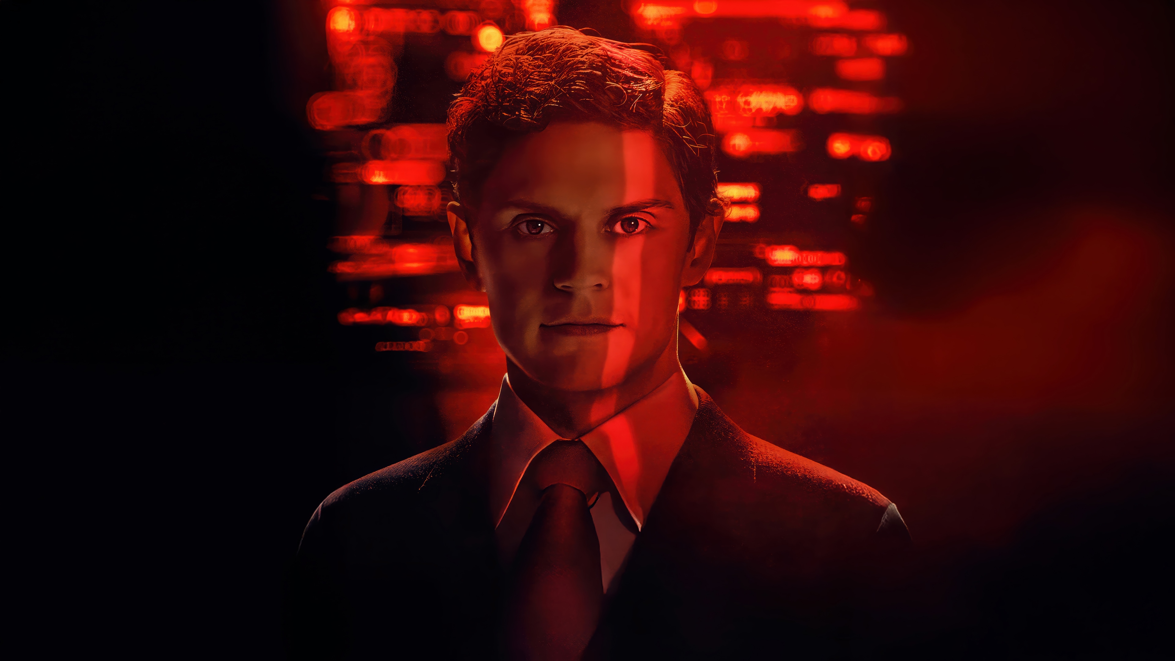 Evan Peters in Tron: Ares 4K HD Wallpaper
