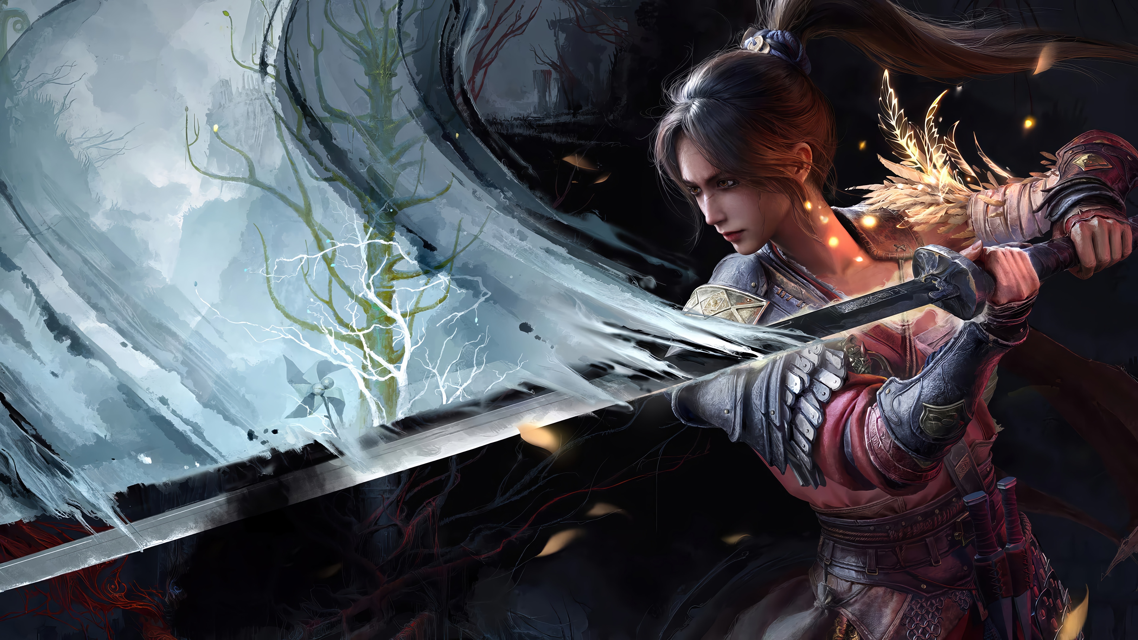 Wuchang: Fallen Feathers Video Game 4K HD Wallpaper