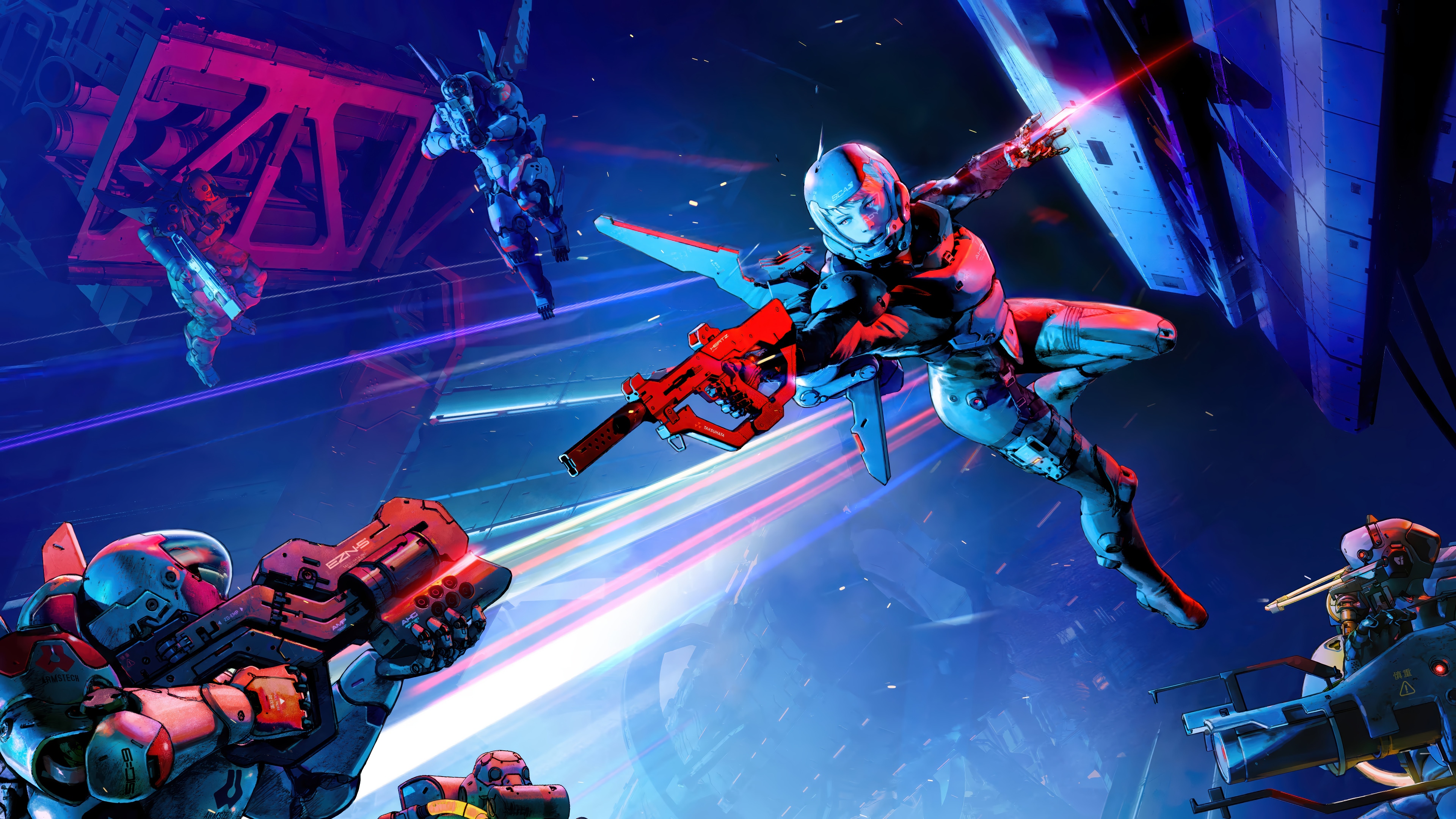 Metal Eden Video Game 4K HD Wallpaper