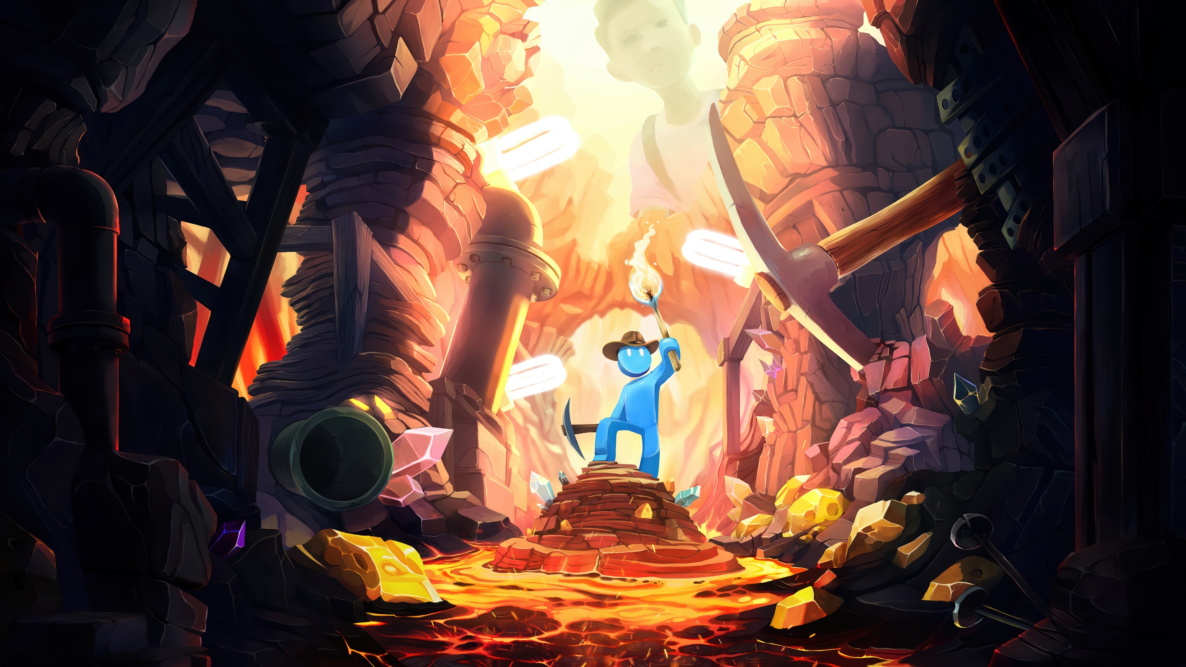 Supraworld Video Game 4K HD Wallpaper